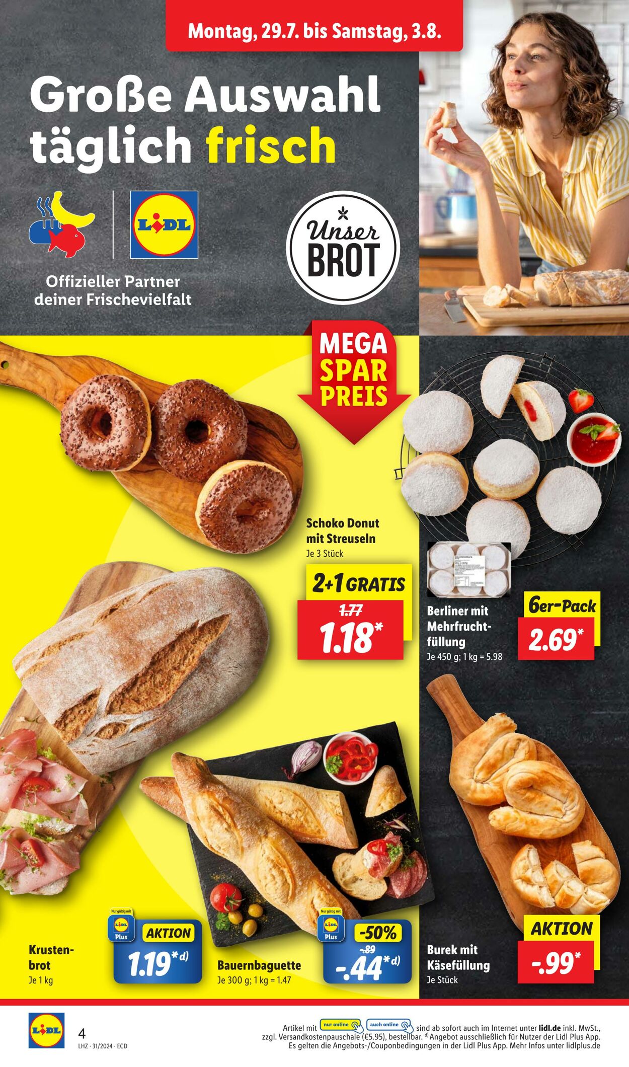 Prospekt Lidl 29.07.2024 - 03.08.2024