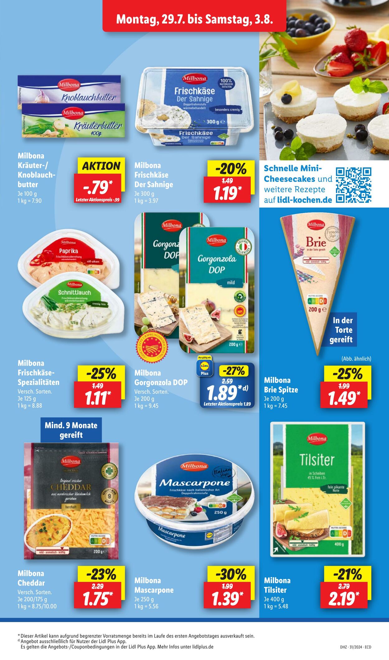 Prospekt Lidl 29.07.2024 - 03.08.2024