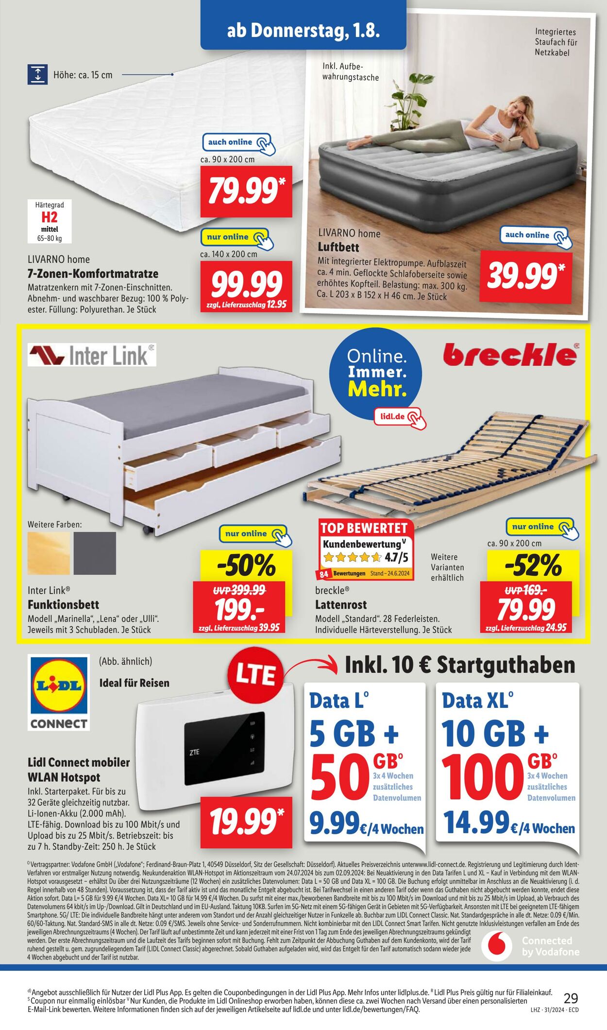 Prospekt Lidl 29.07.2024 - 03.08.2024