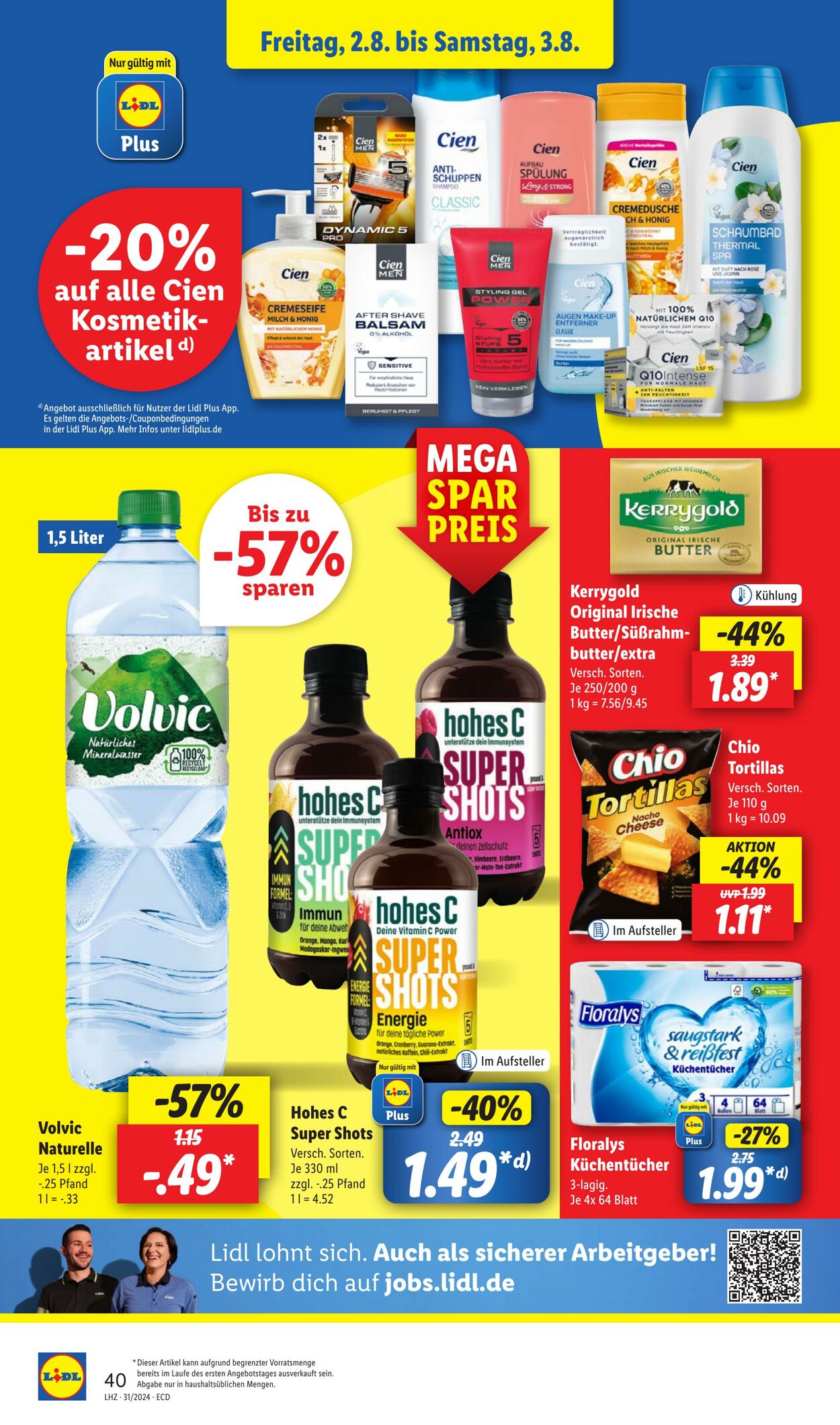 Prospekt Lidl 29.07.2024 - 03.08.2024