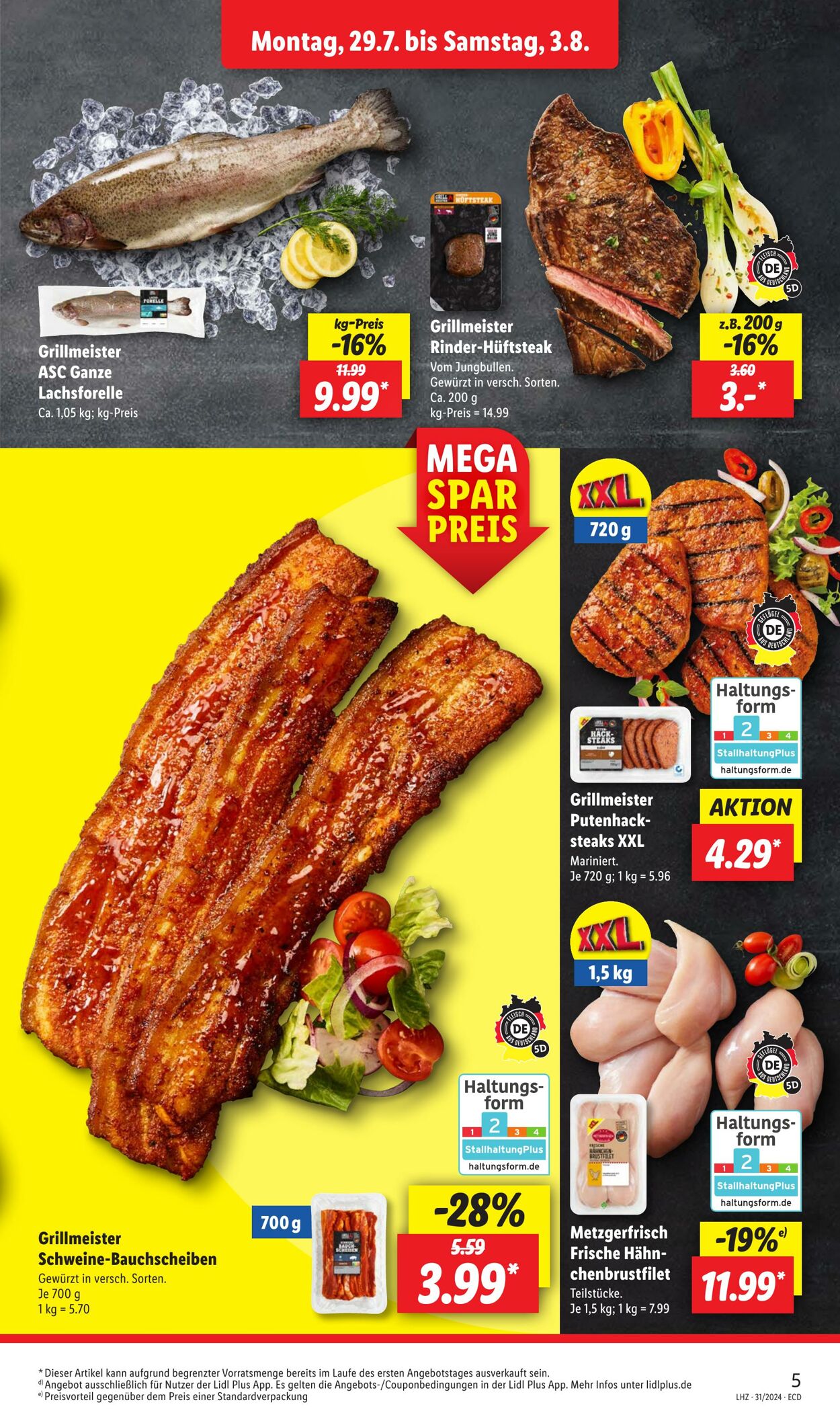 Prospekt Lidl 29.07.2024 - 03.08.2024