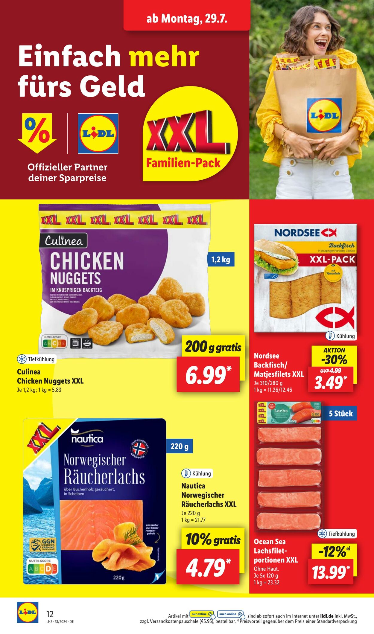 Prospekt Lidl 29.07.2024 - 03.08.2024