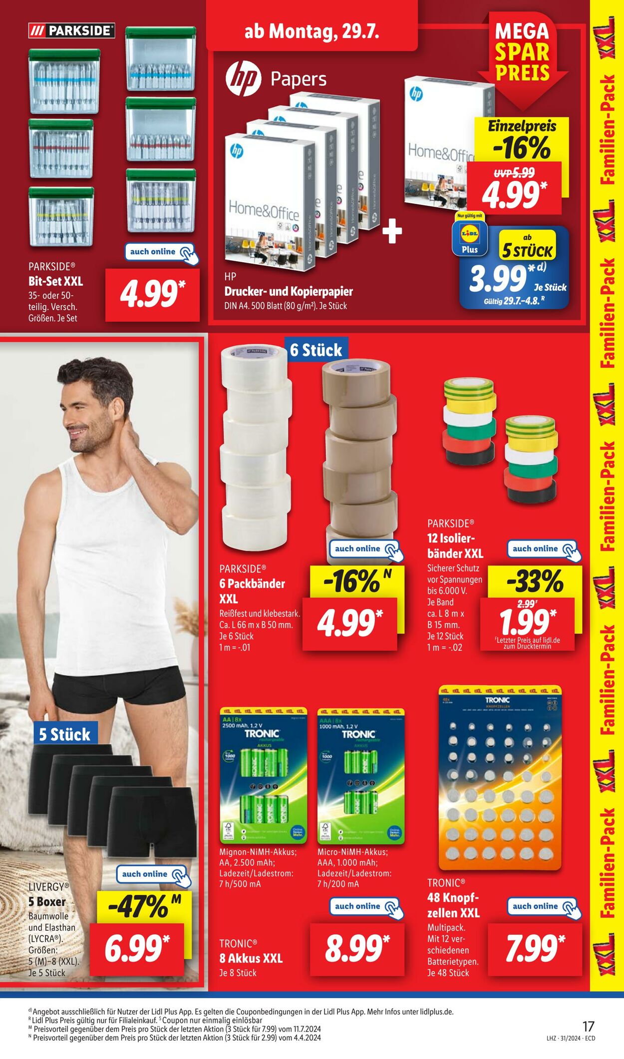 Prospekt Lidl 29.07.2024 - 03.08.2024