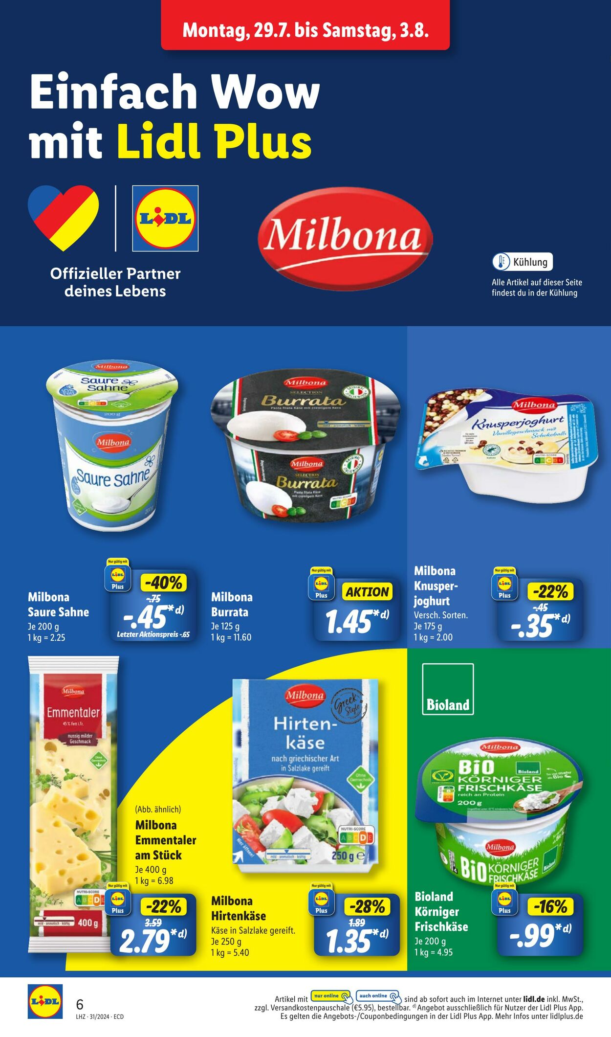 Prospekt Lidl 29.07.2024 - 03.08.2024