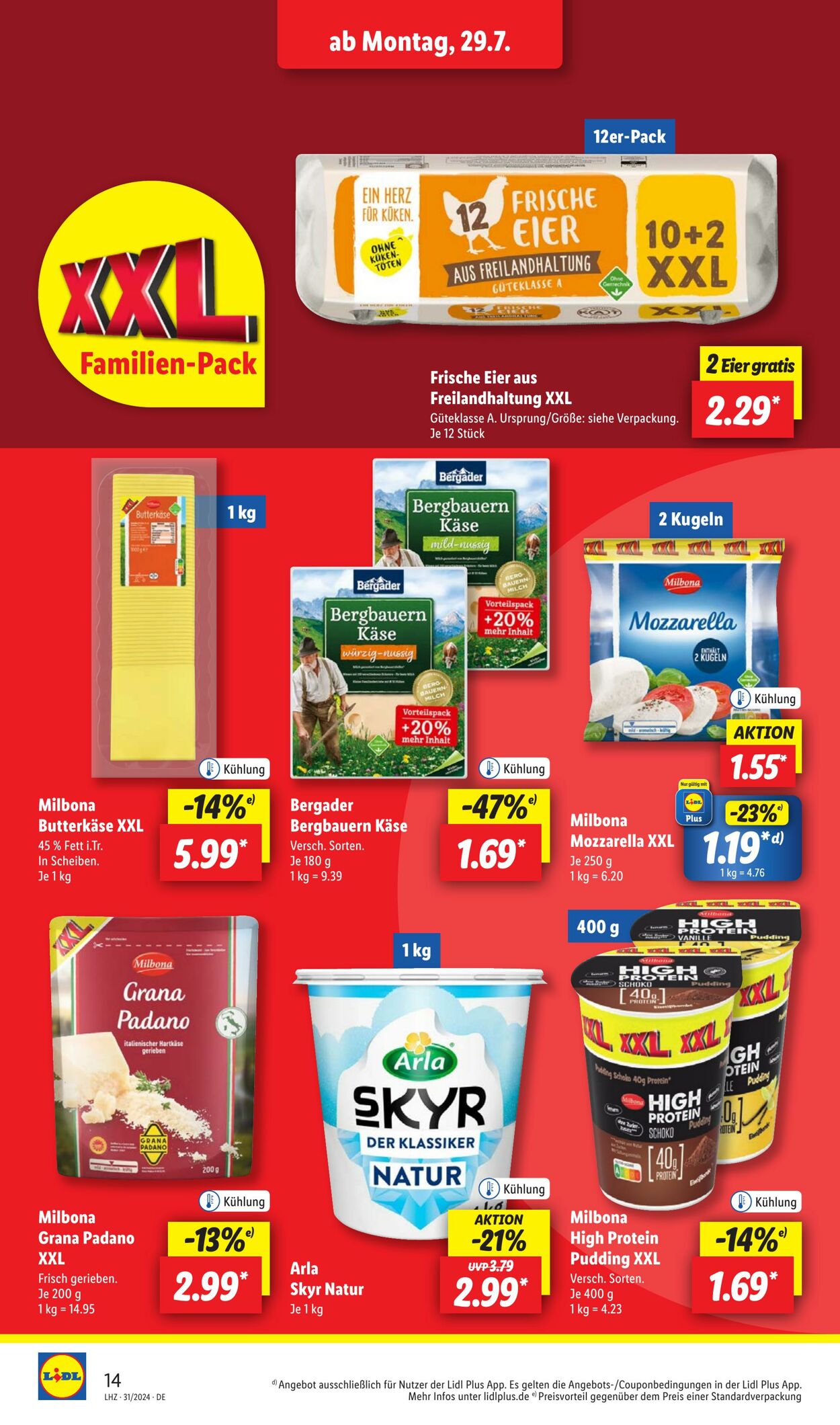 Prospekt Lidl 29.07.2024 - 03.08.2024