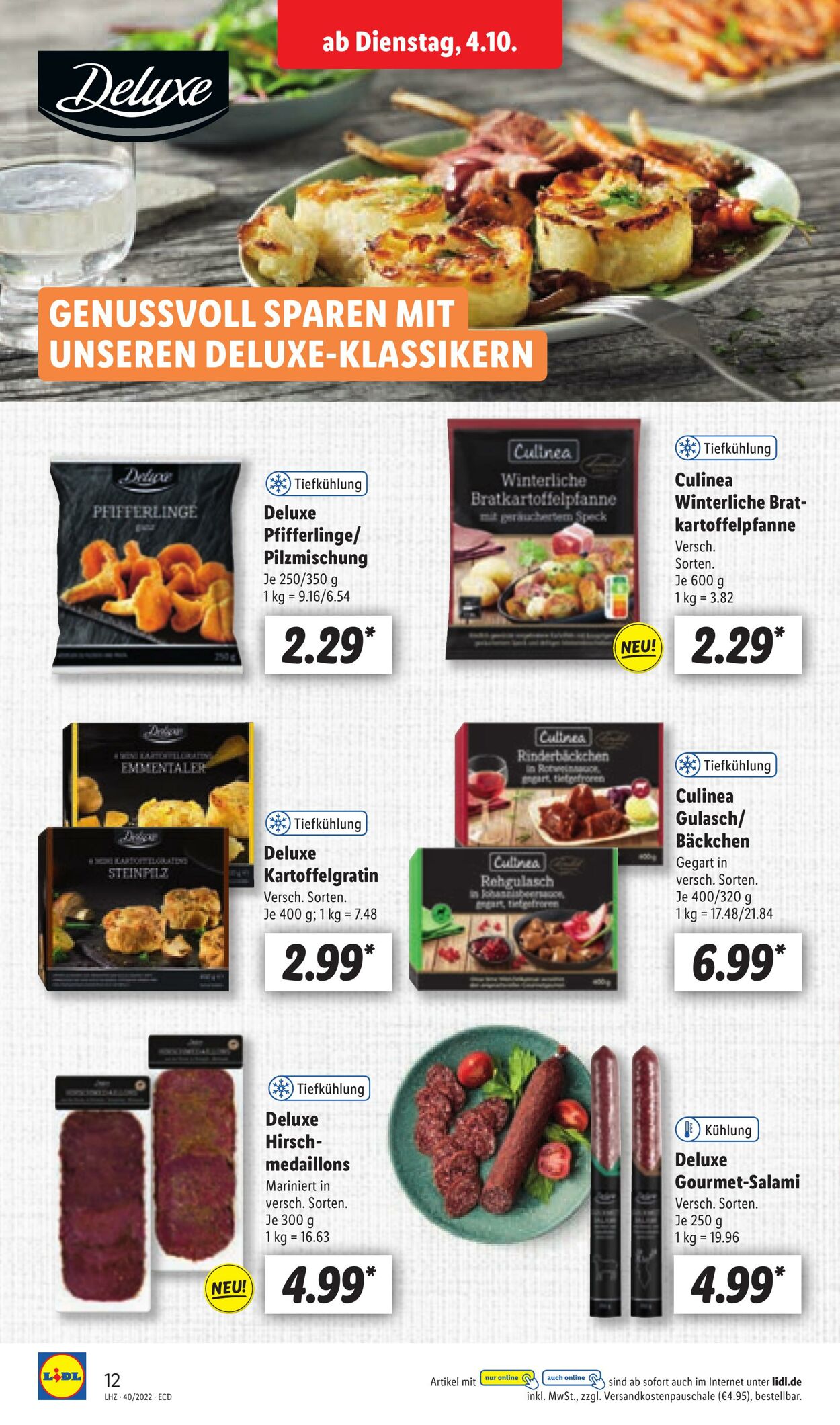 Prospekt Lidl 04.10.2022 - 08.10.2022