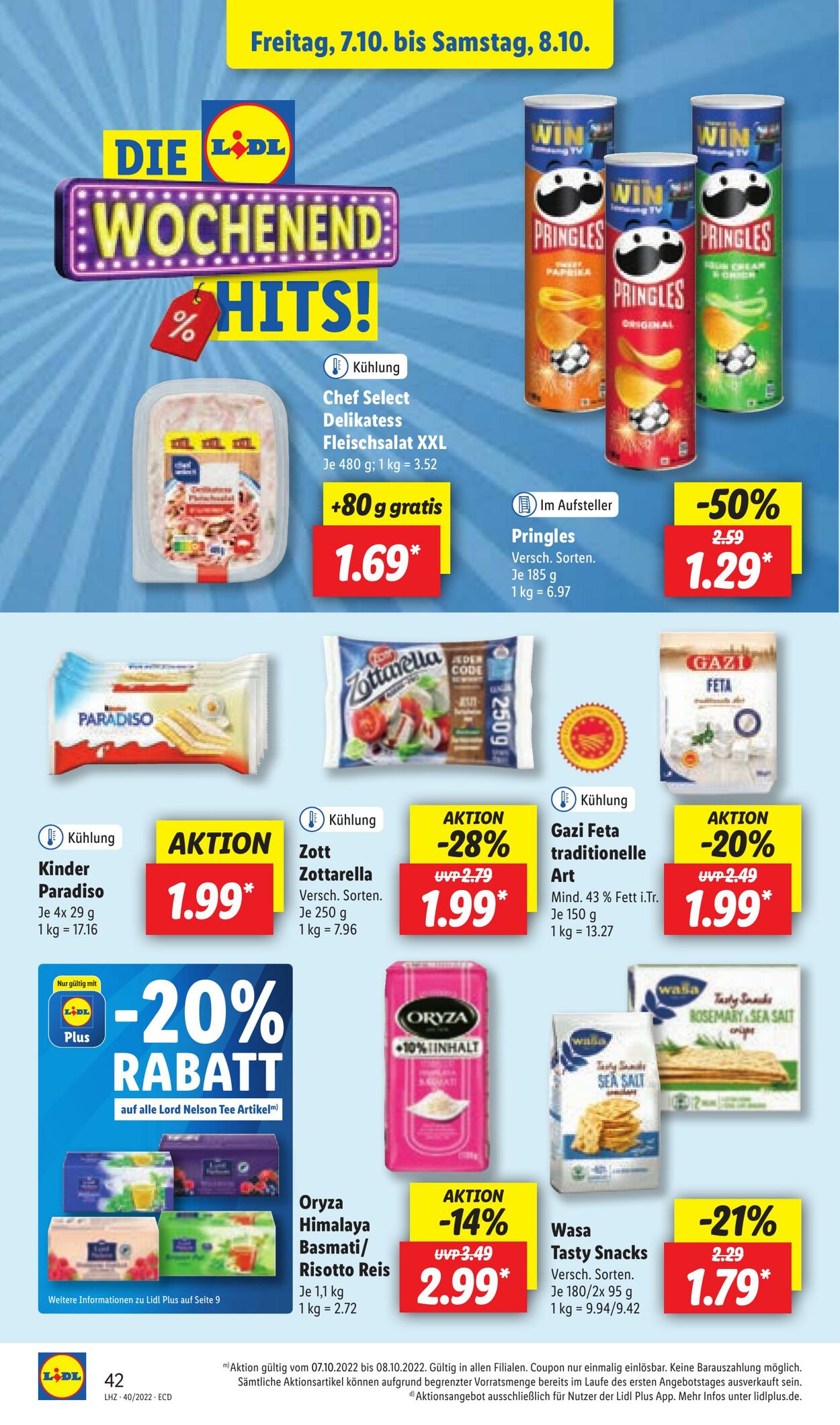 Prospekt Lidl 04.10.2022 - 08.10.2022