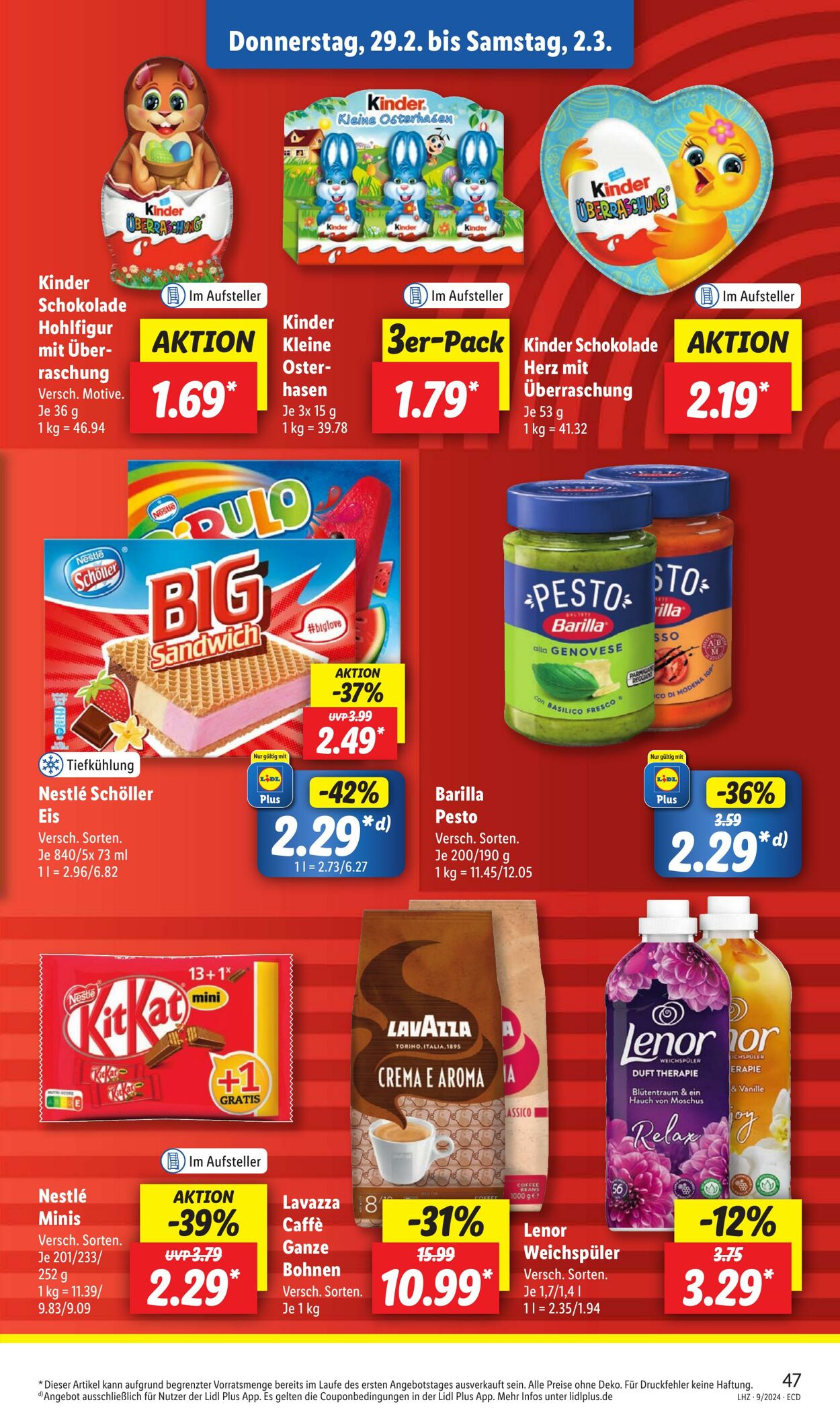 Prospekt Lidl 01.03.2024 - 02.03.2024