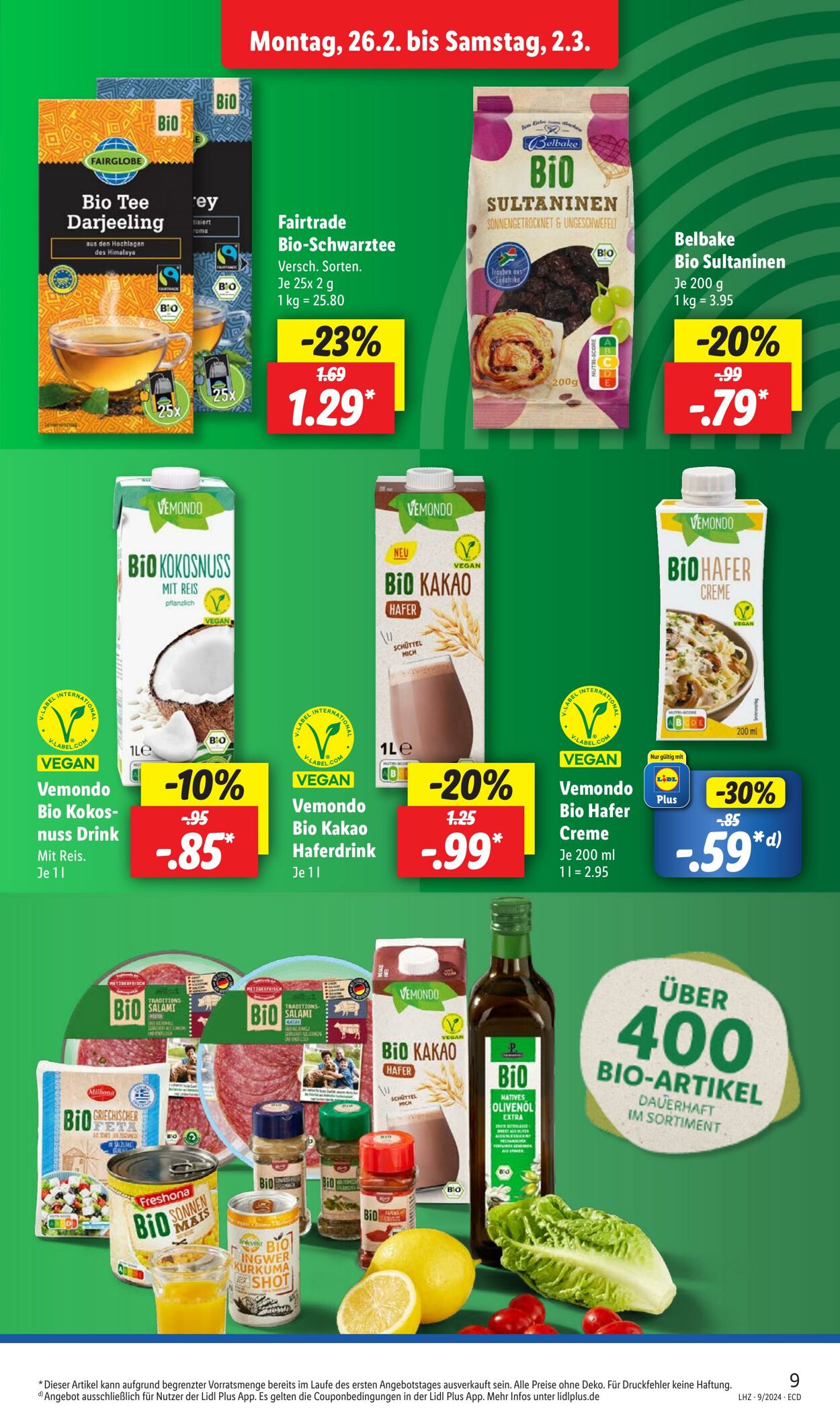 Prospekt Lidl 01.03.2024 - 02.03.2024