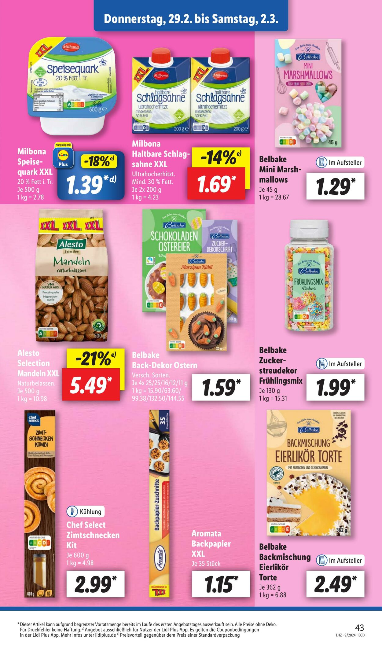 Prospekt Lidl 01.03.2024 - 02.03.2024