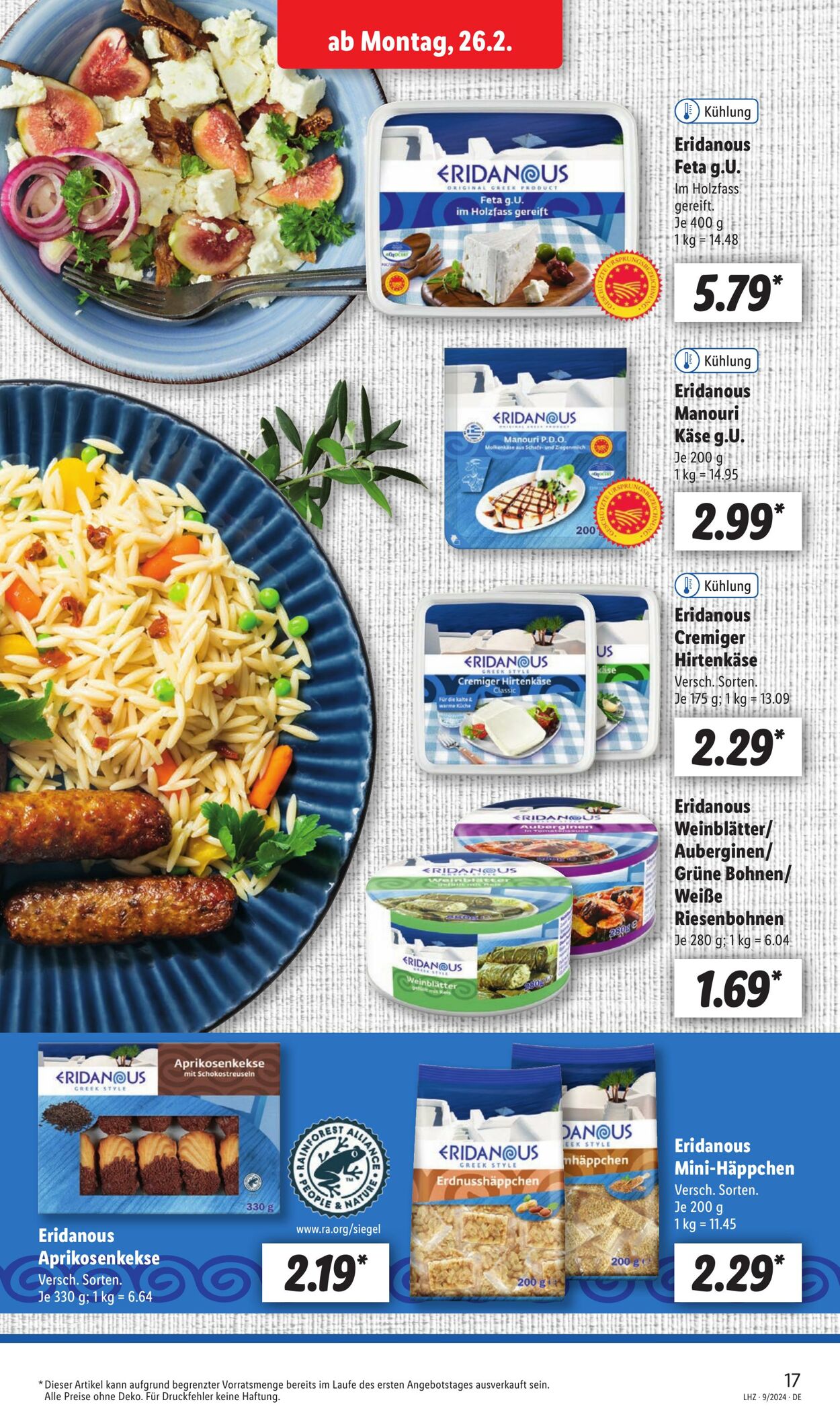 Prospekt Lidl 01.03.2024 - 02.03.2024