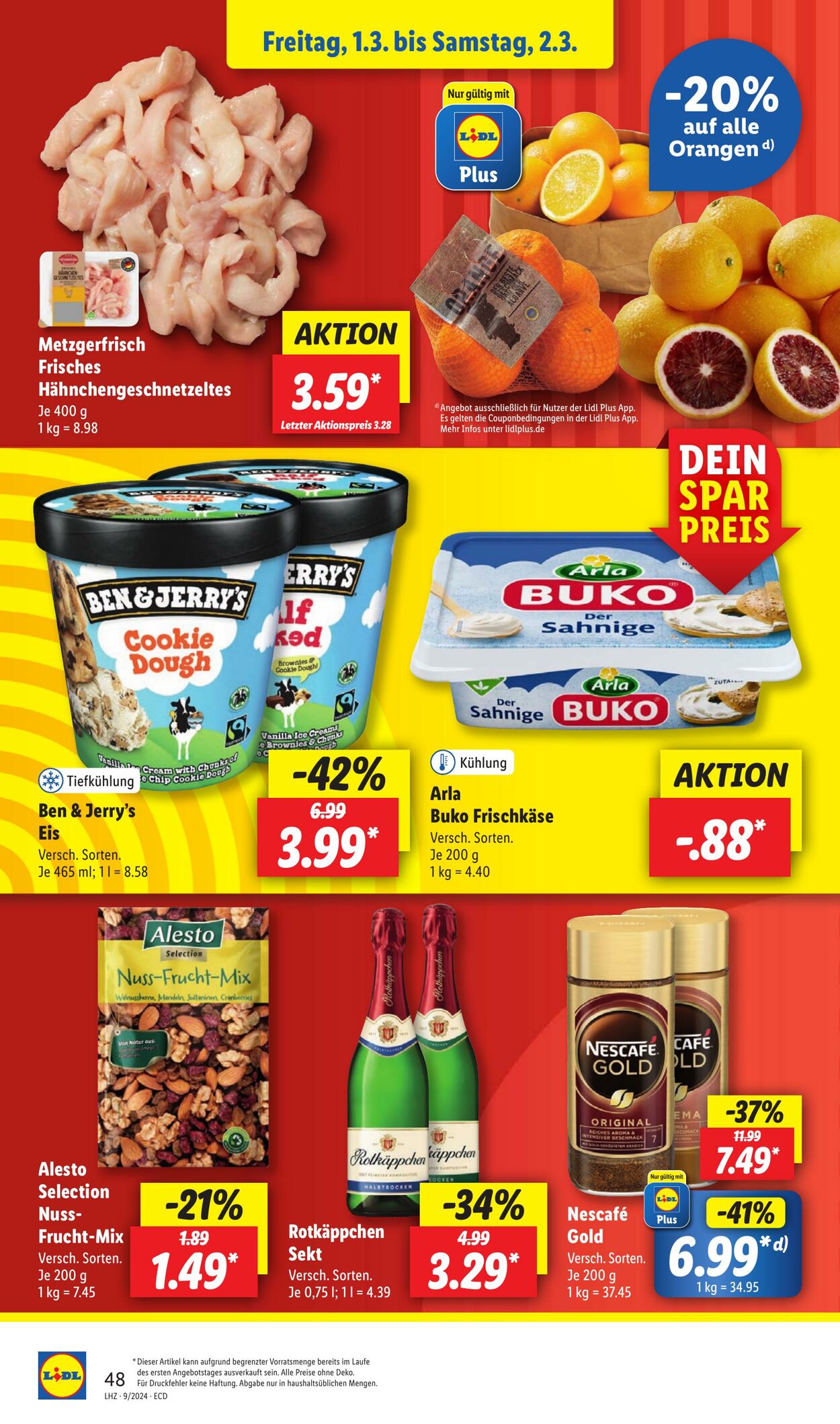 Prospekt Lidl 01.03.2024 - 02.03.2024