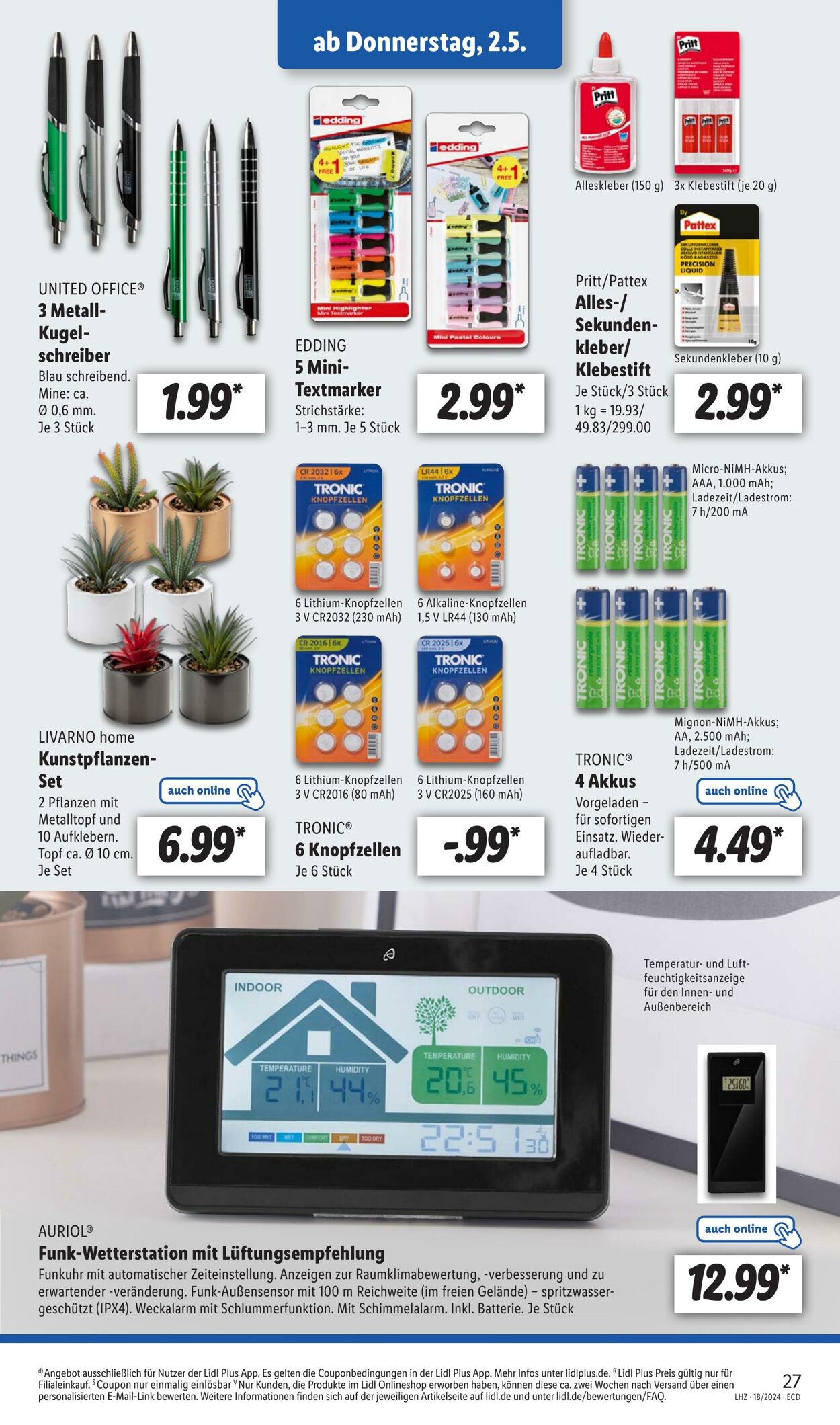 Prospekt Lidl 29.04.2024 - 04.05.2024