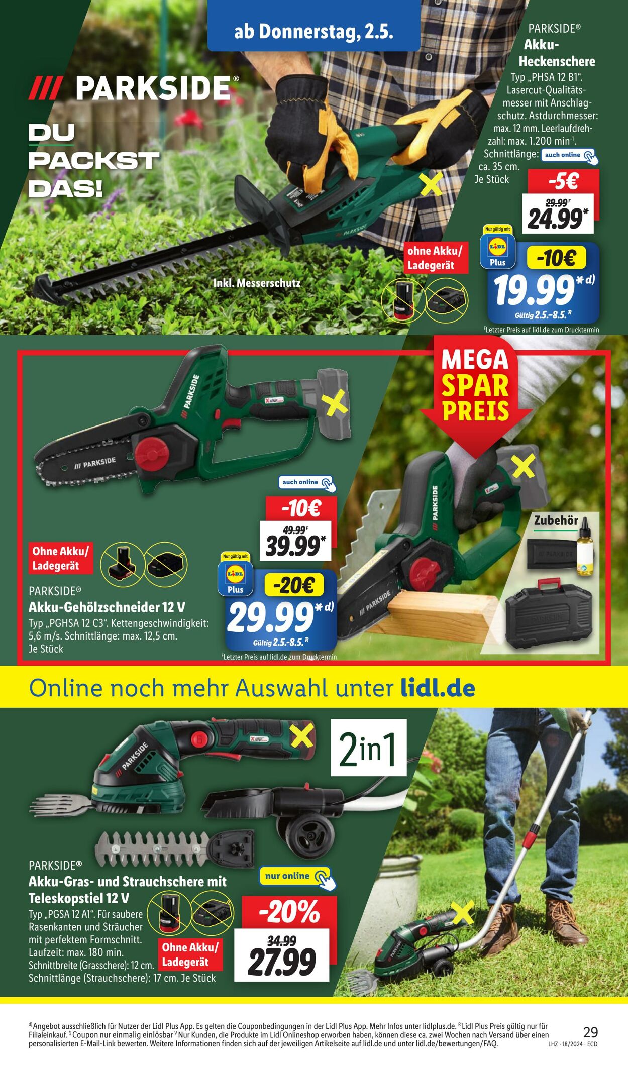 Prospekt Lidl 29.04.2024 - 04.05.2024