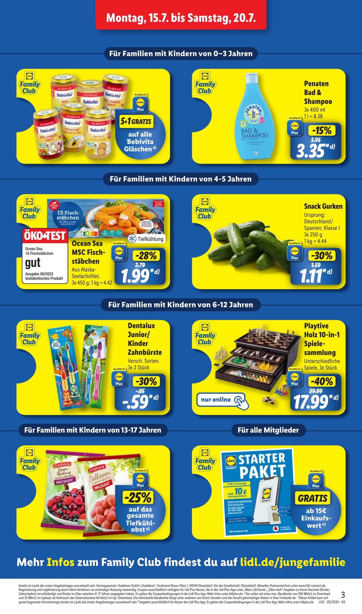 Prospekt Lidl 15.07.2024 - 20.07.2024