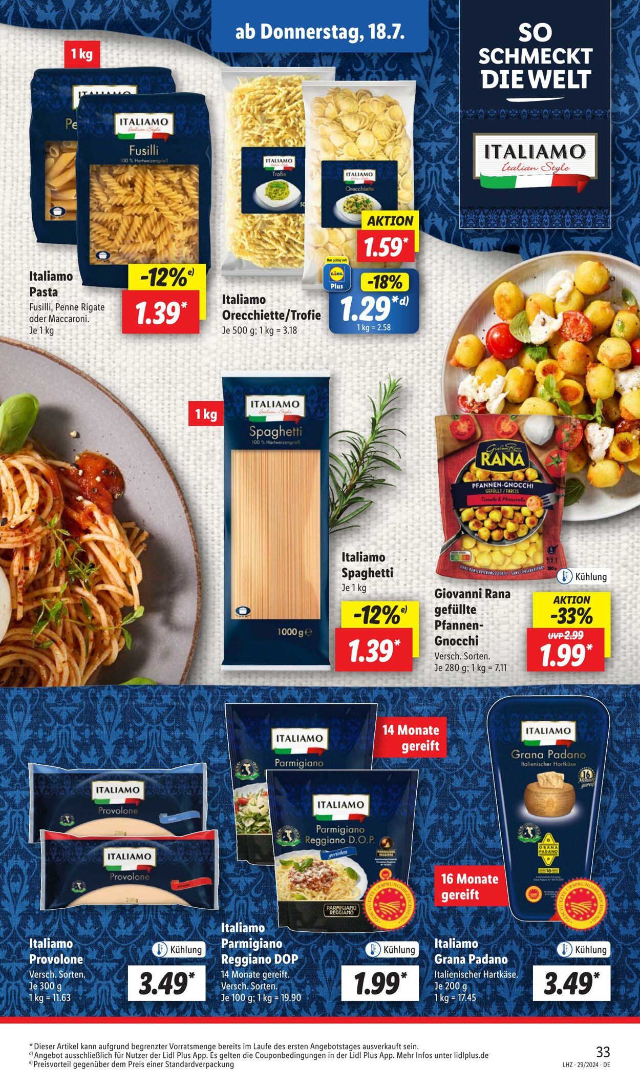 Prospekt Lidl 15.07.2024 - 20.07.2024