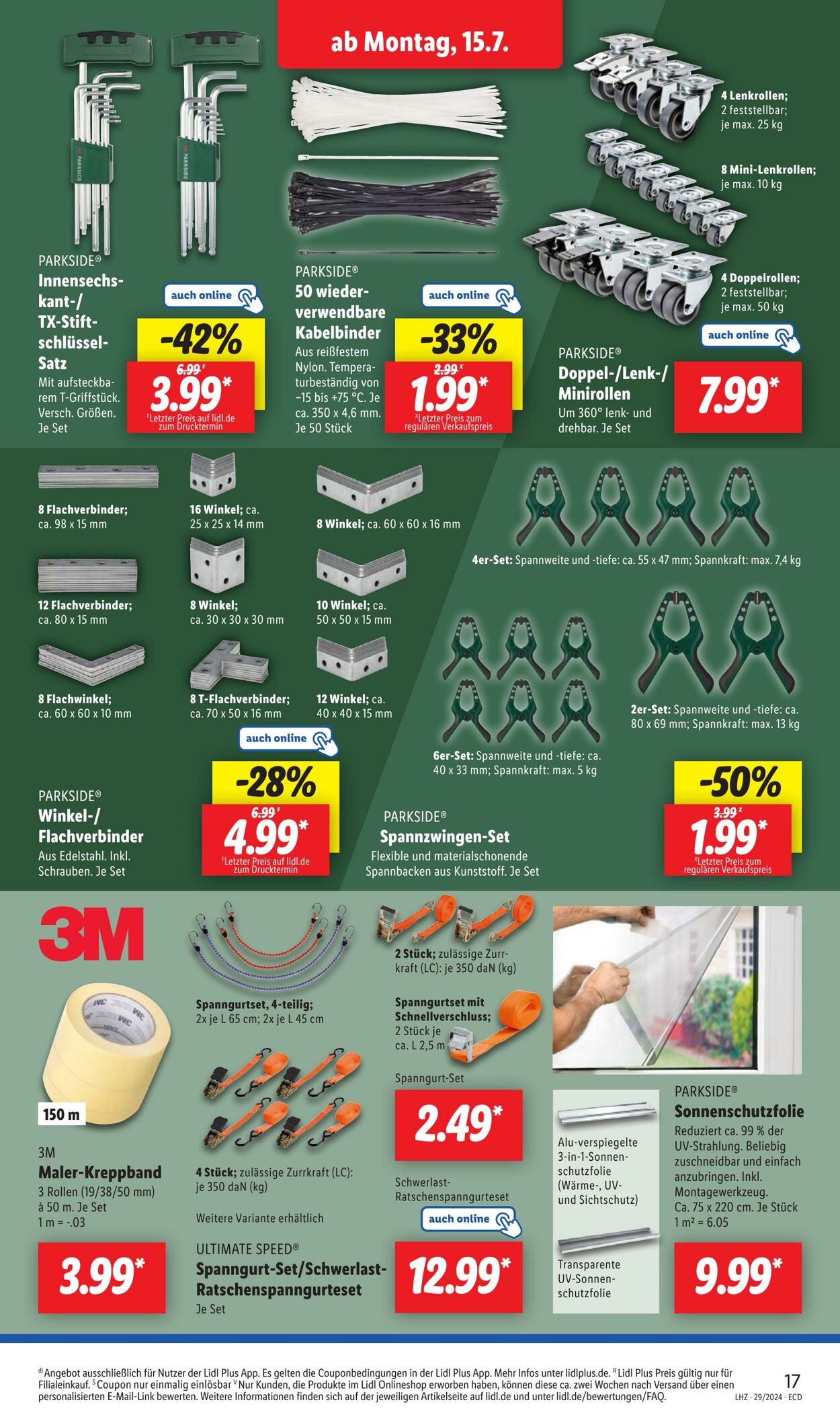 Prospekt Lidl 15.07.2024 - 20.07.2024