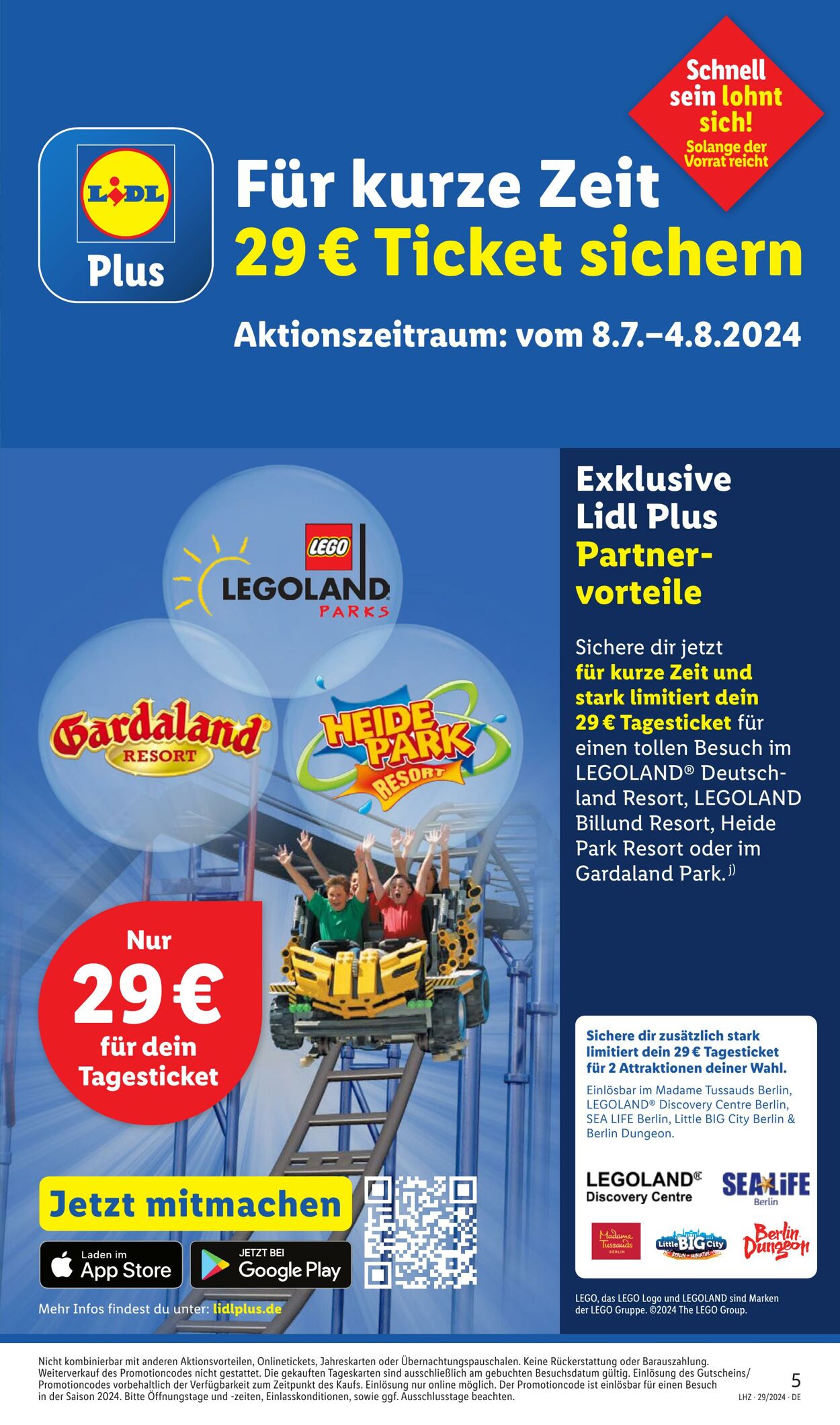 Prospekt Lidl 15.07.2024 - 20.07.2024