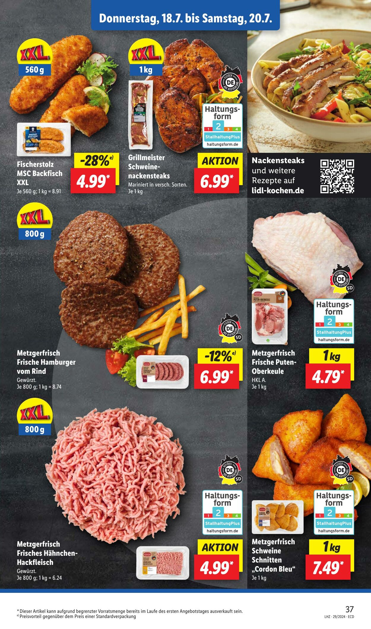 Prospekt Lidl 15.07.2024 - 20.07.2024