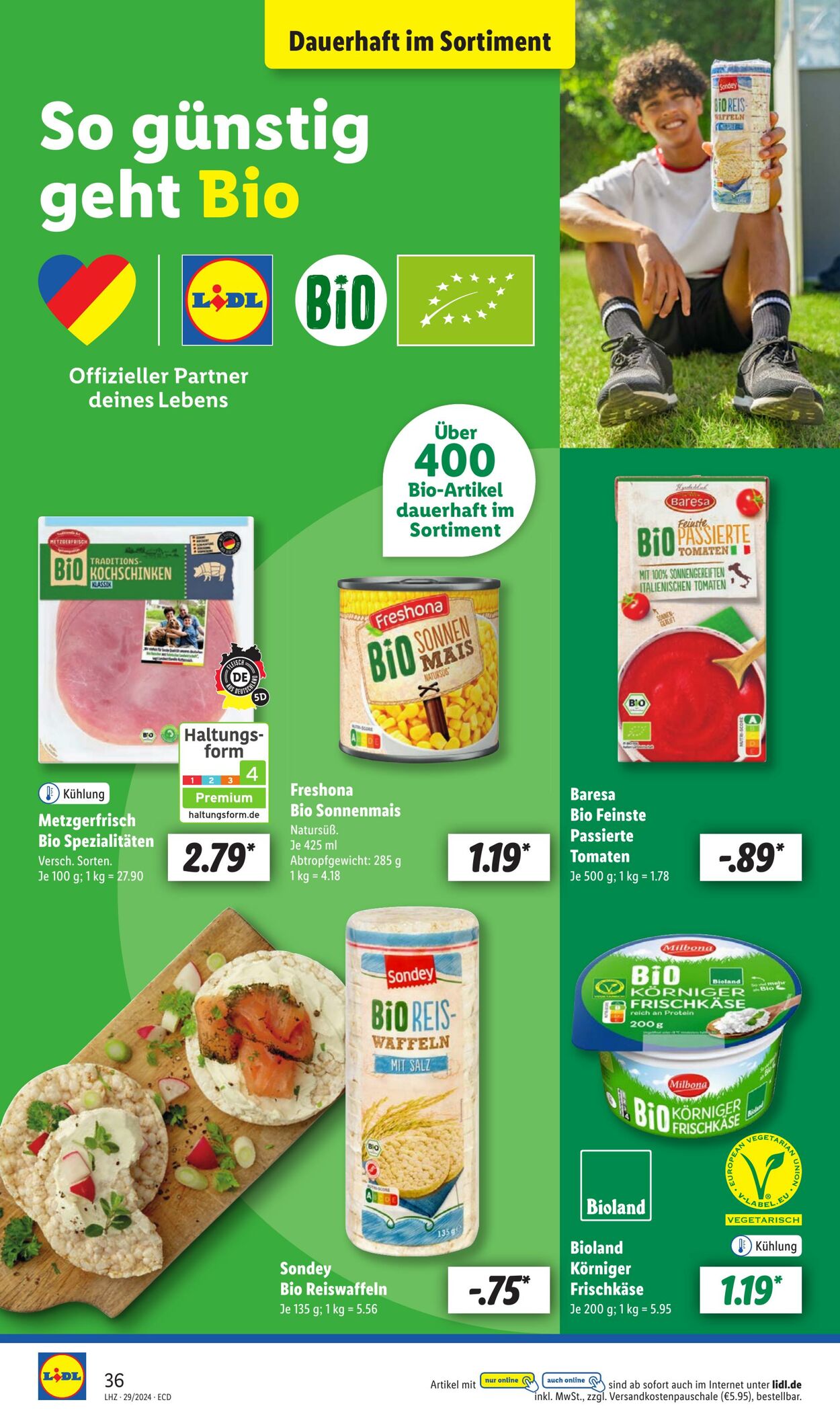 Prospekt Lidl 15.07.2024 - 20.07.2024