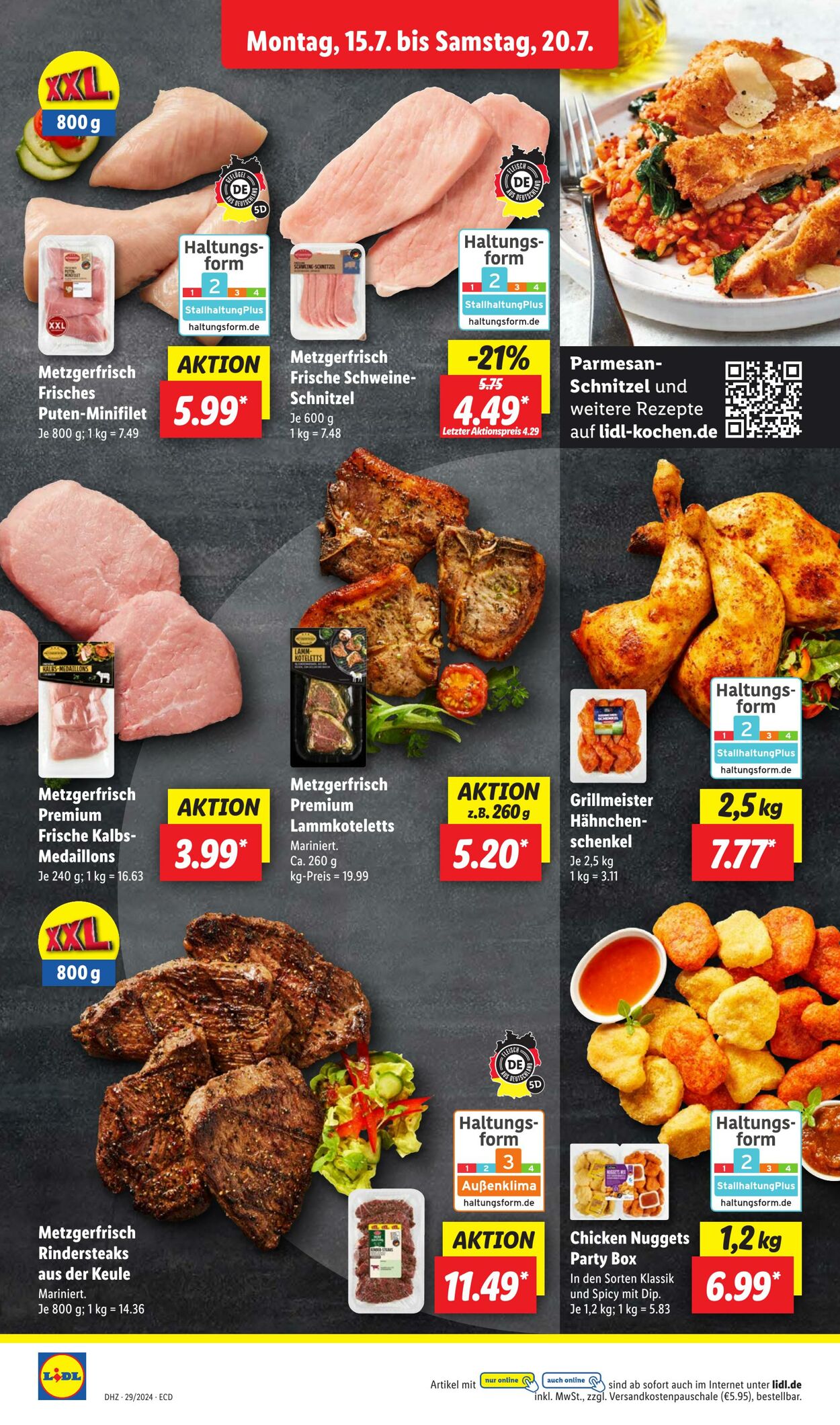 Prospekt Lidl 15.07.2024 - 20.07.2024