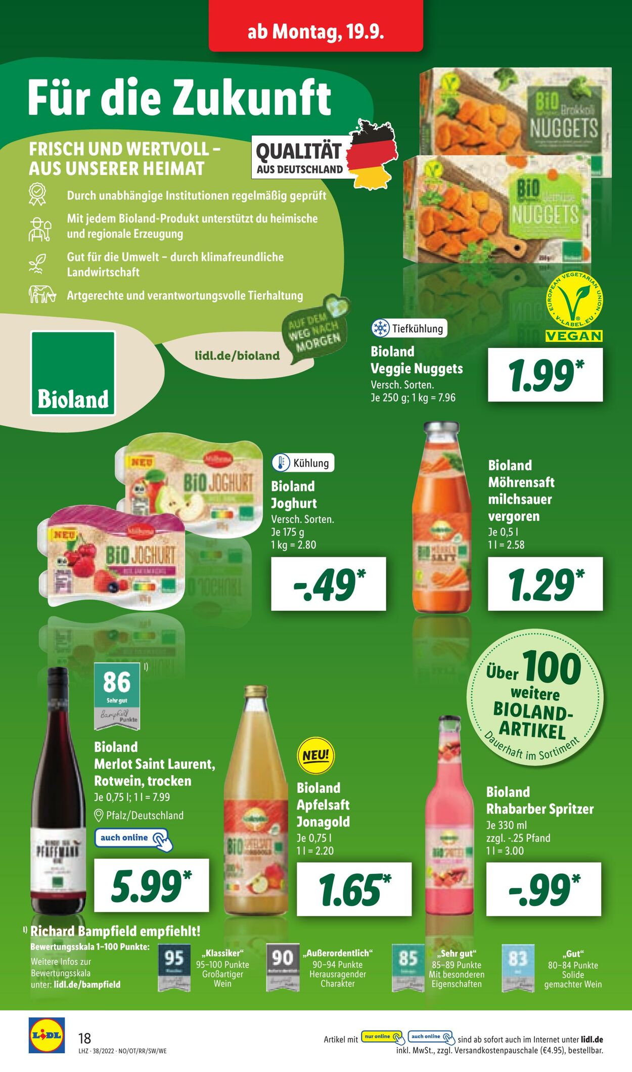 Prospekt Lidl 19.09.2022 - 24.09.2022