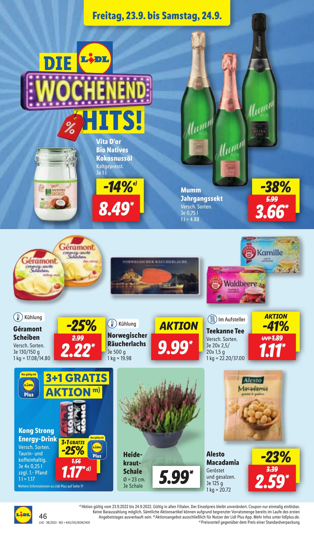 Prospekt Lidl 19.09.2022 - 24.09.2022