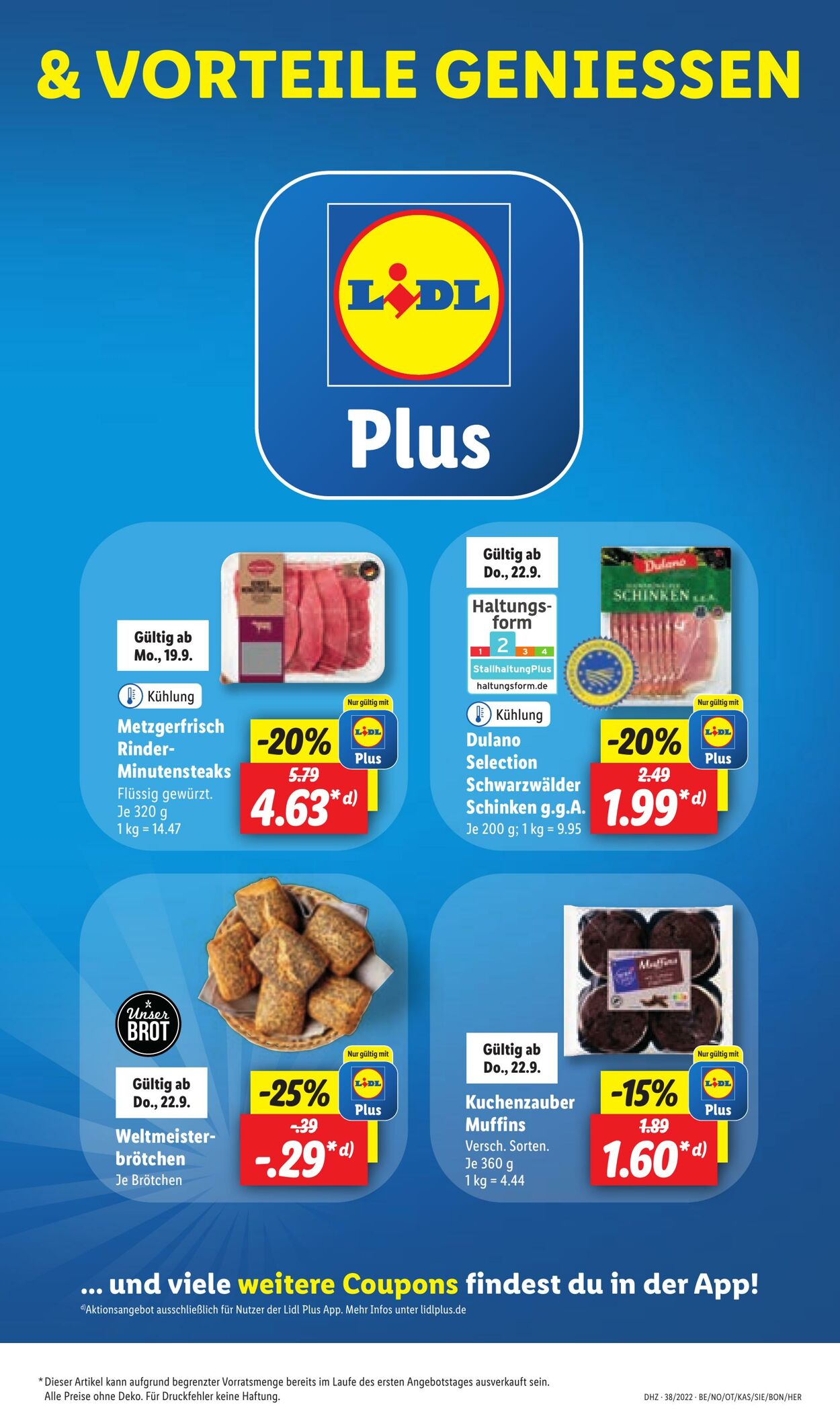 Prospekt Lidl 19.09.2022 - 24.09.2022