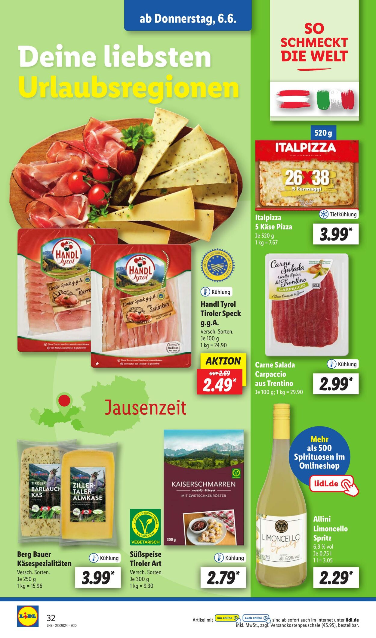 Prospekt Lidl 03.06.2024 - 08.06.2024