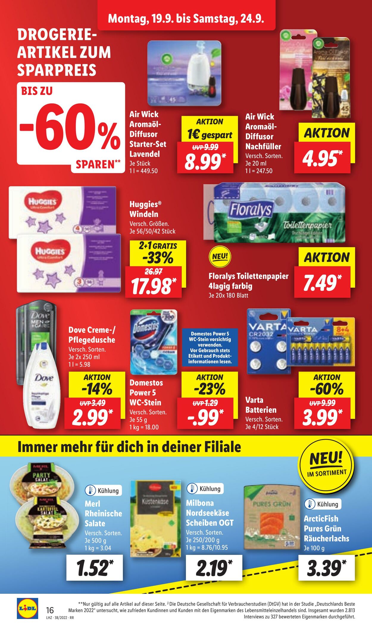 Prospekt Lidl 19.09.2022 - 24.09.2022