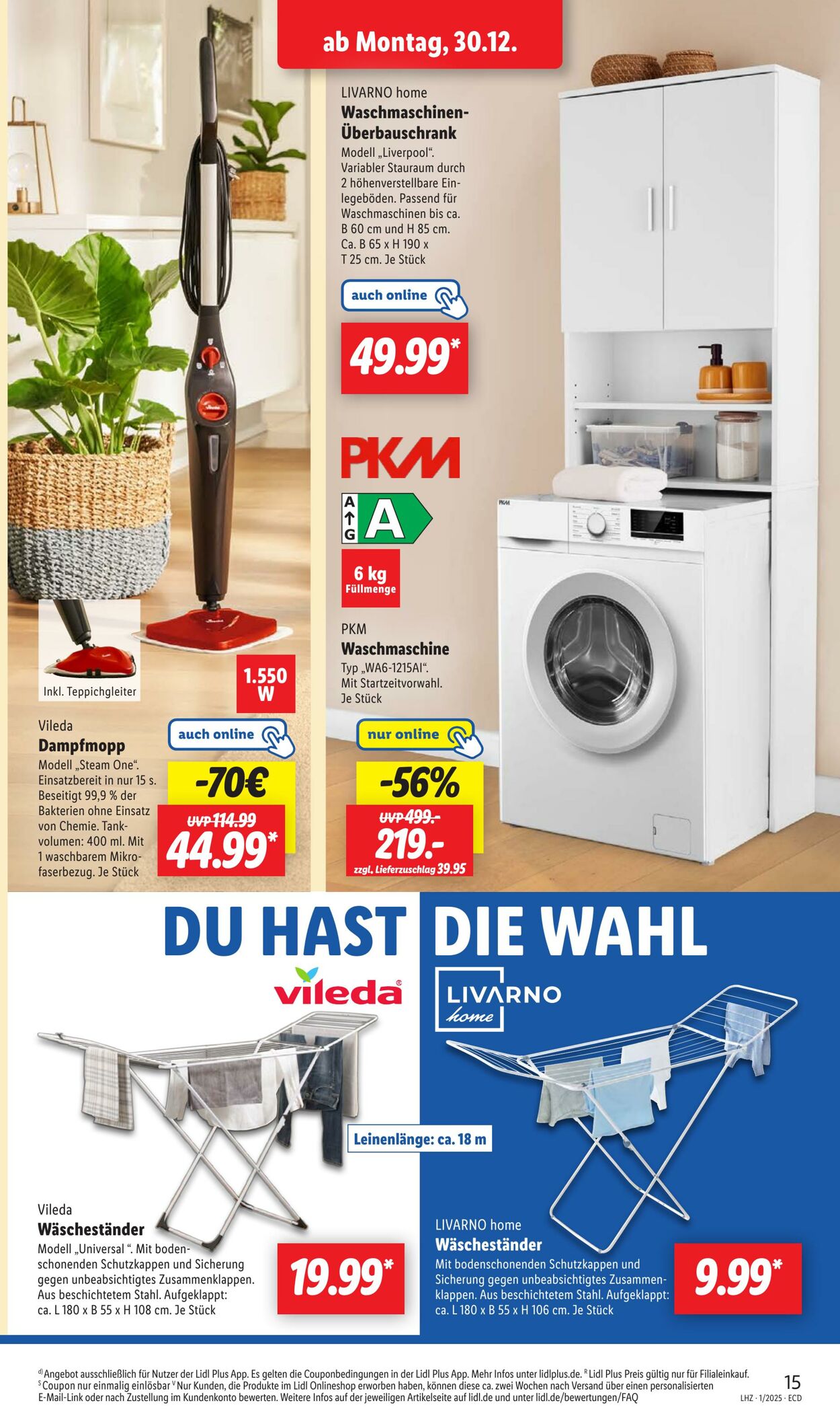 Prospekt Lidl 30.12.2024 - 04.01.2025