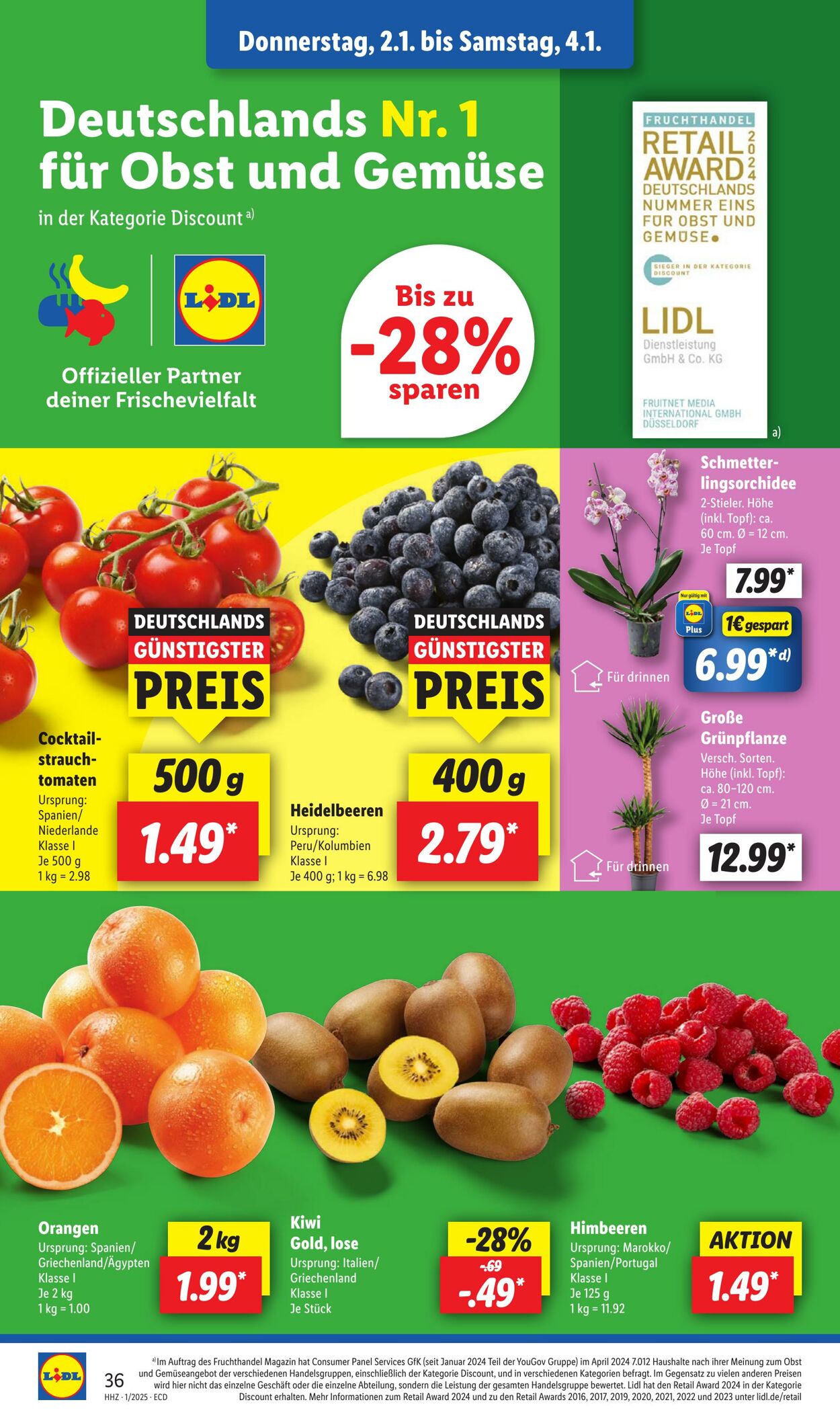 Prospekt Lidl 30.12.2024 - 04.01.2025