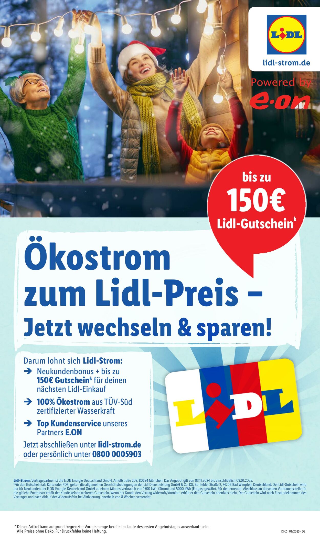 Prospekt Lidl 30.12.2024 - 04.01.2025