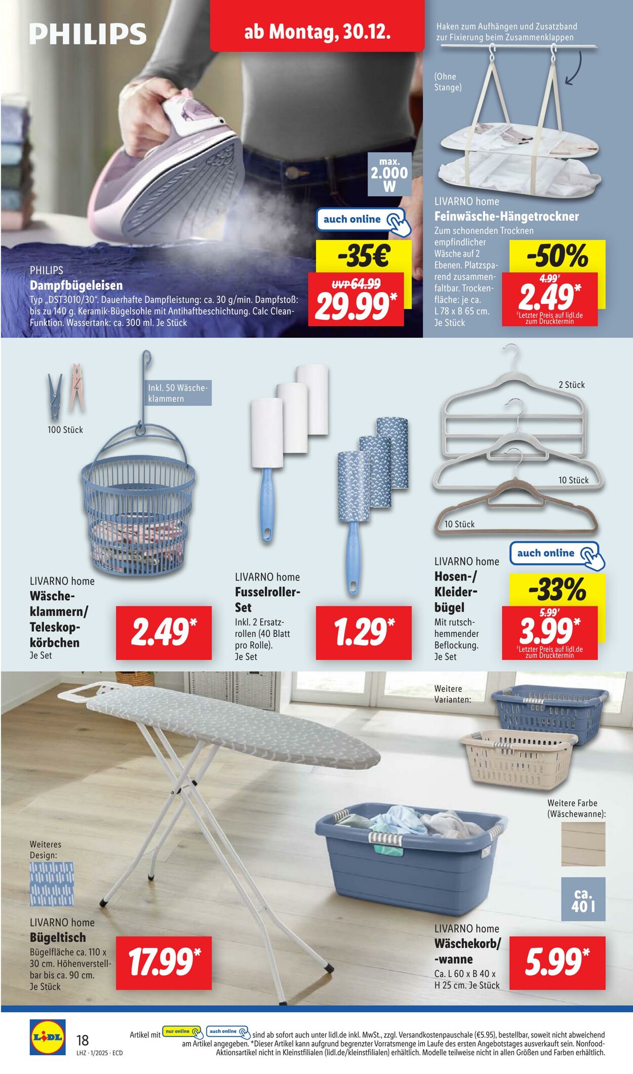 Prospekt Lidl 30.12.2024 - 04.01.2025