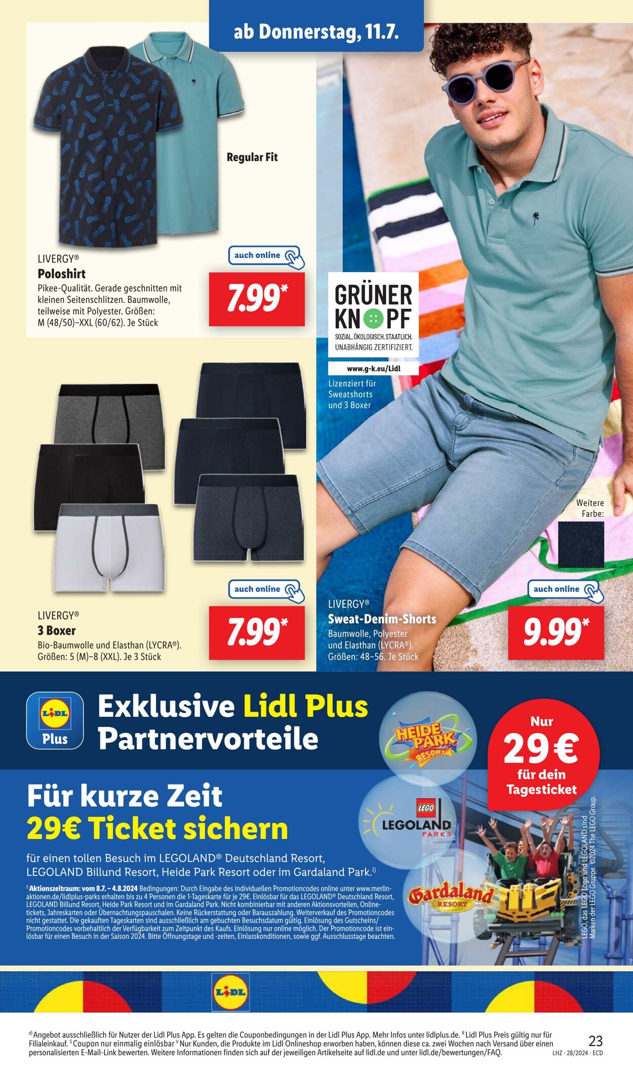 Prospekt Lidl 08.07.2024 - 13.07.2024