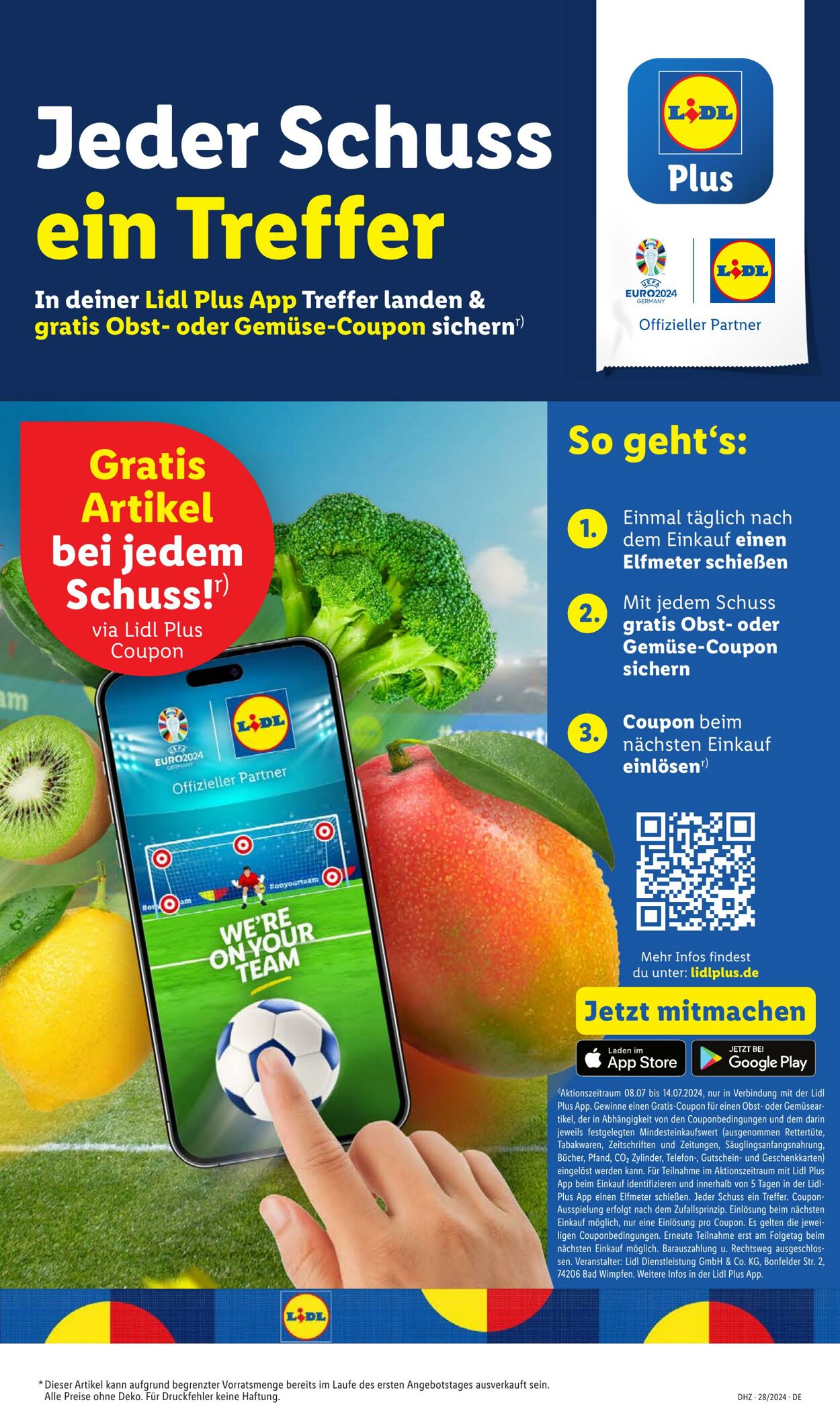 Prospekt Lidl 08.07.2024 - 13.07.2024