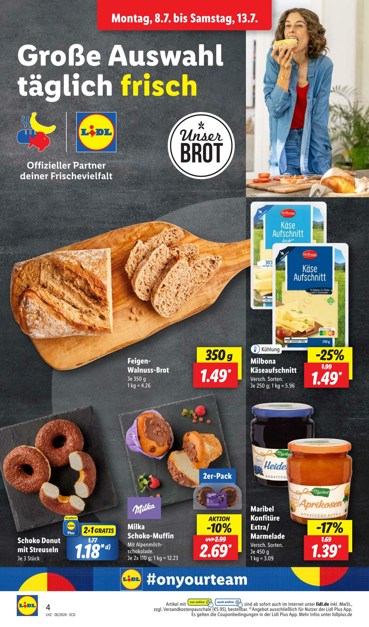 Prospekt Lidl 08.07.2024 - 13.07.2024