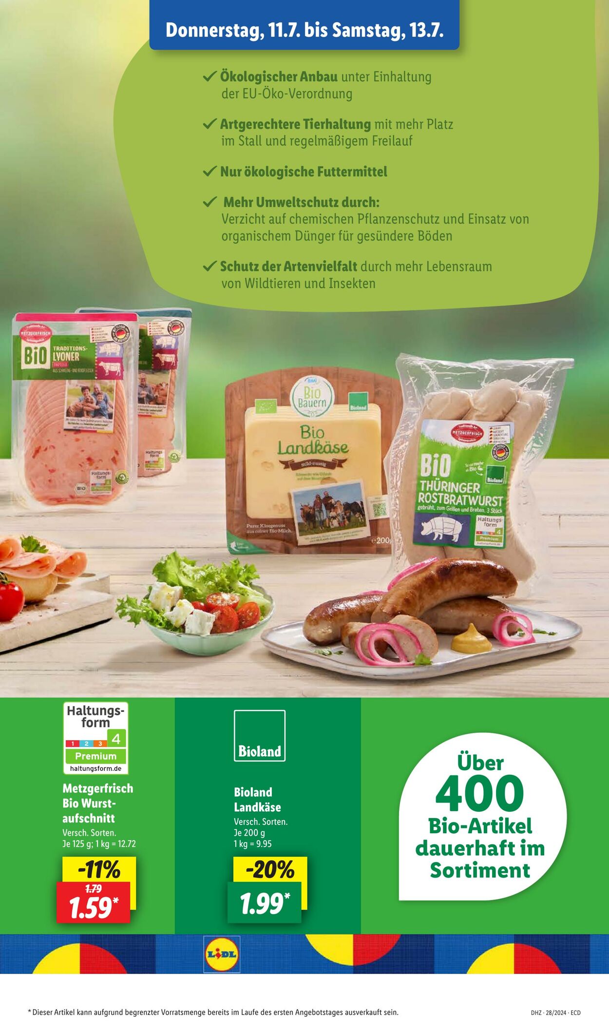 Prospekt Lidl 08.07.2024 - 13.07.2024