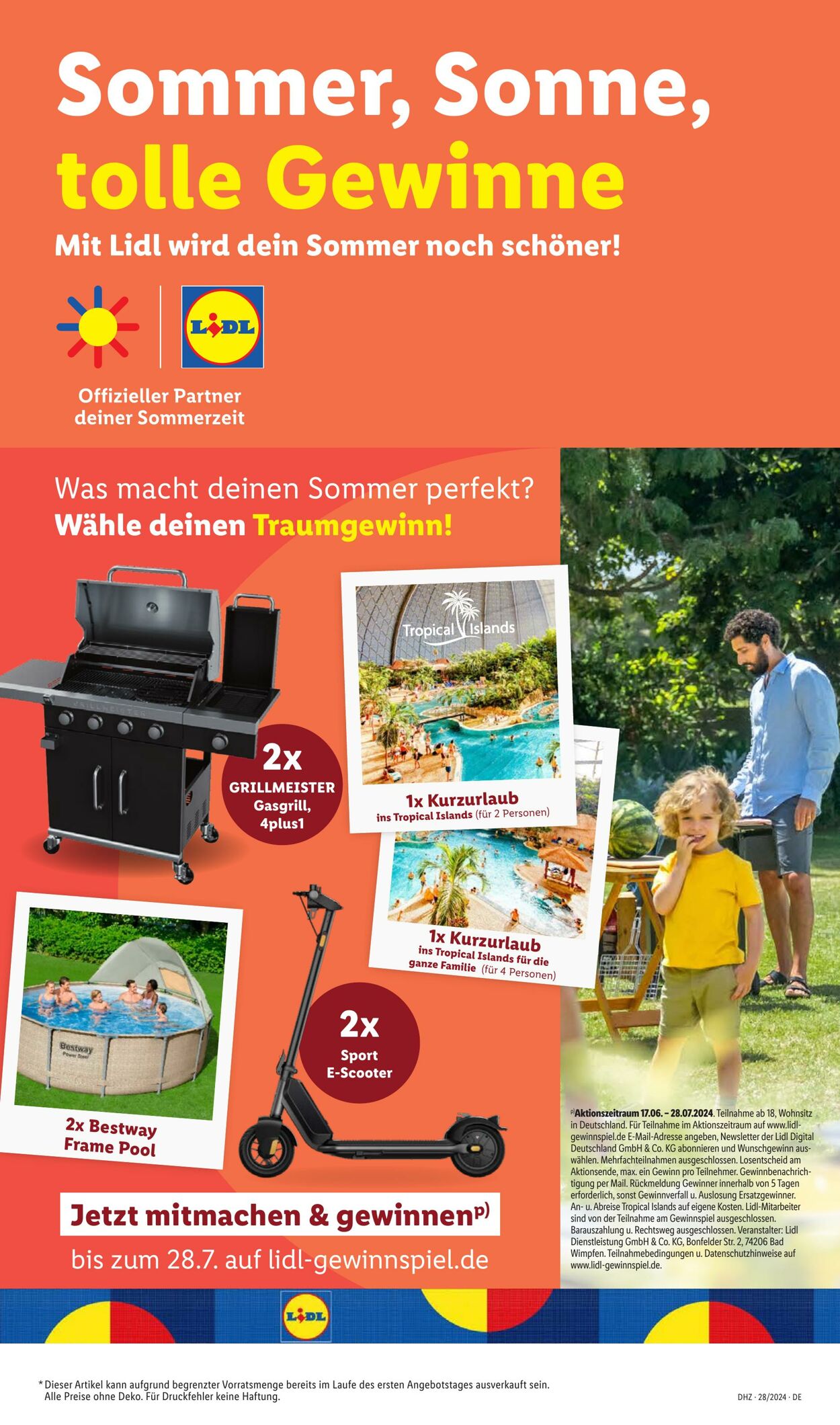 Prospekt Lidl 08.07.2024 - 13.07.2024