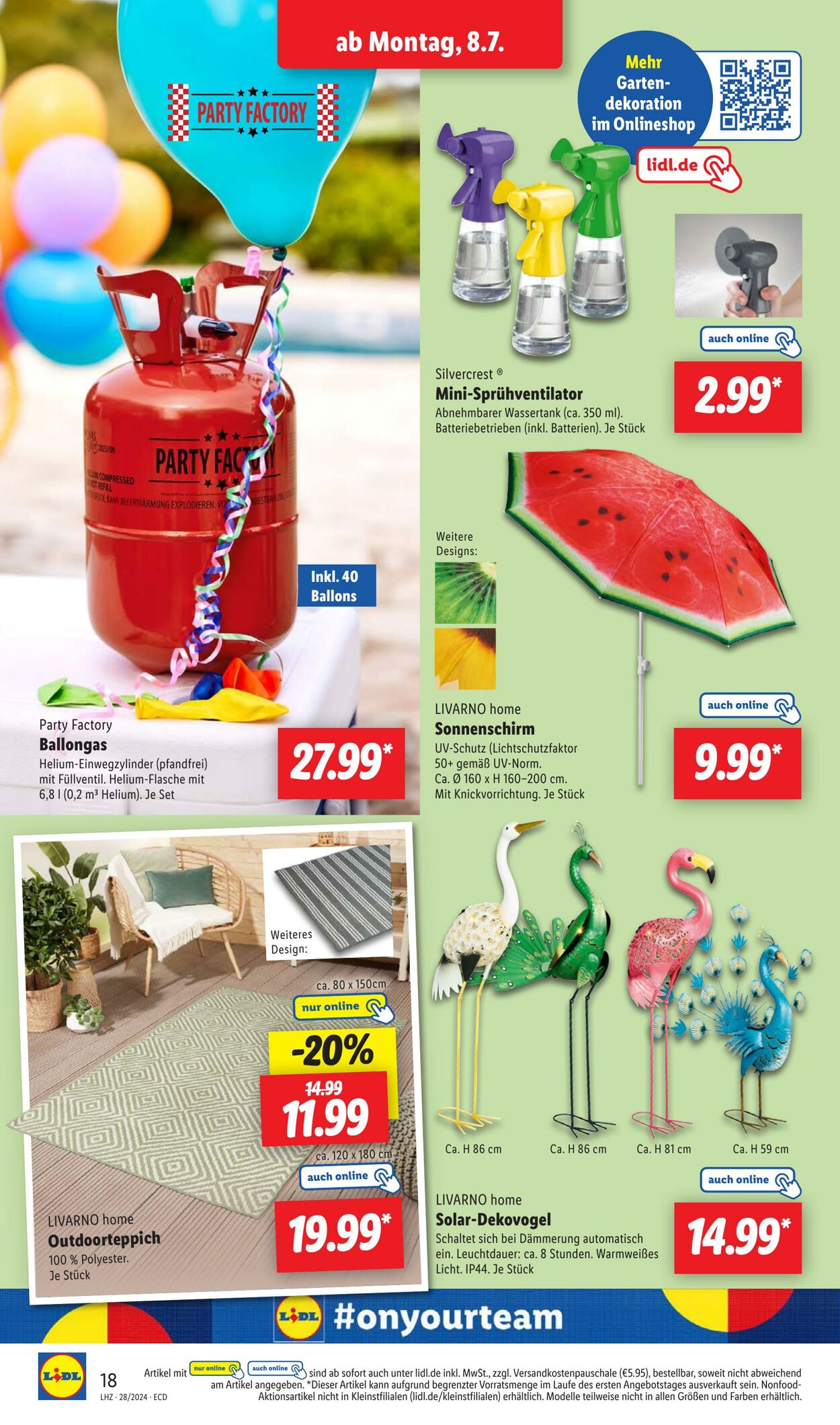 Prospekt Lidl 08.07.2024 - 13.07.2024