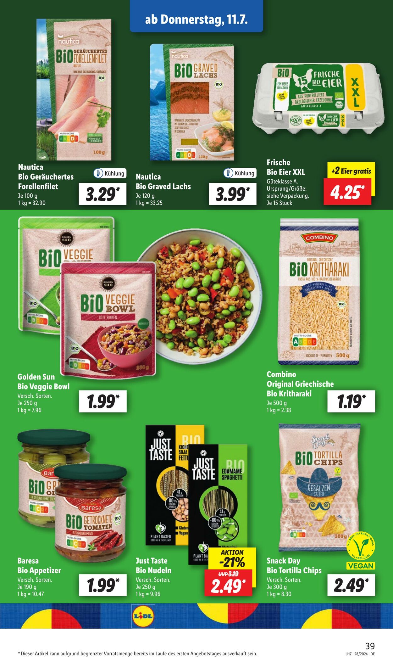 Prospekt Lidl 08.07.2024 - 13.07.2024