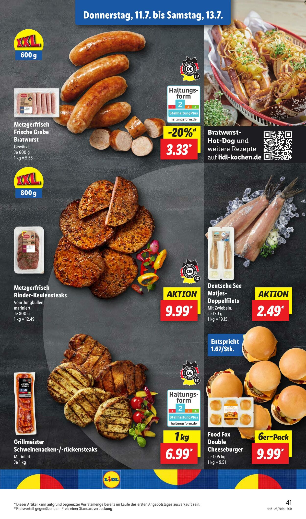 Prospekt Lidl 08.07.2024 - 13.07.2024