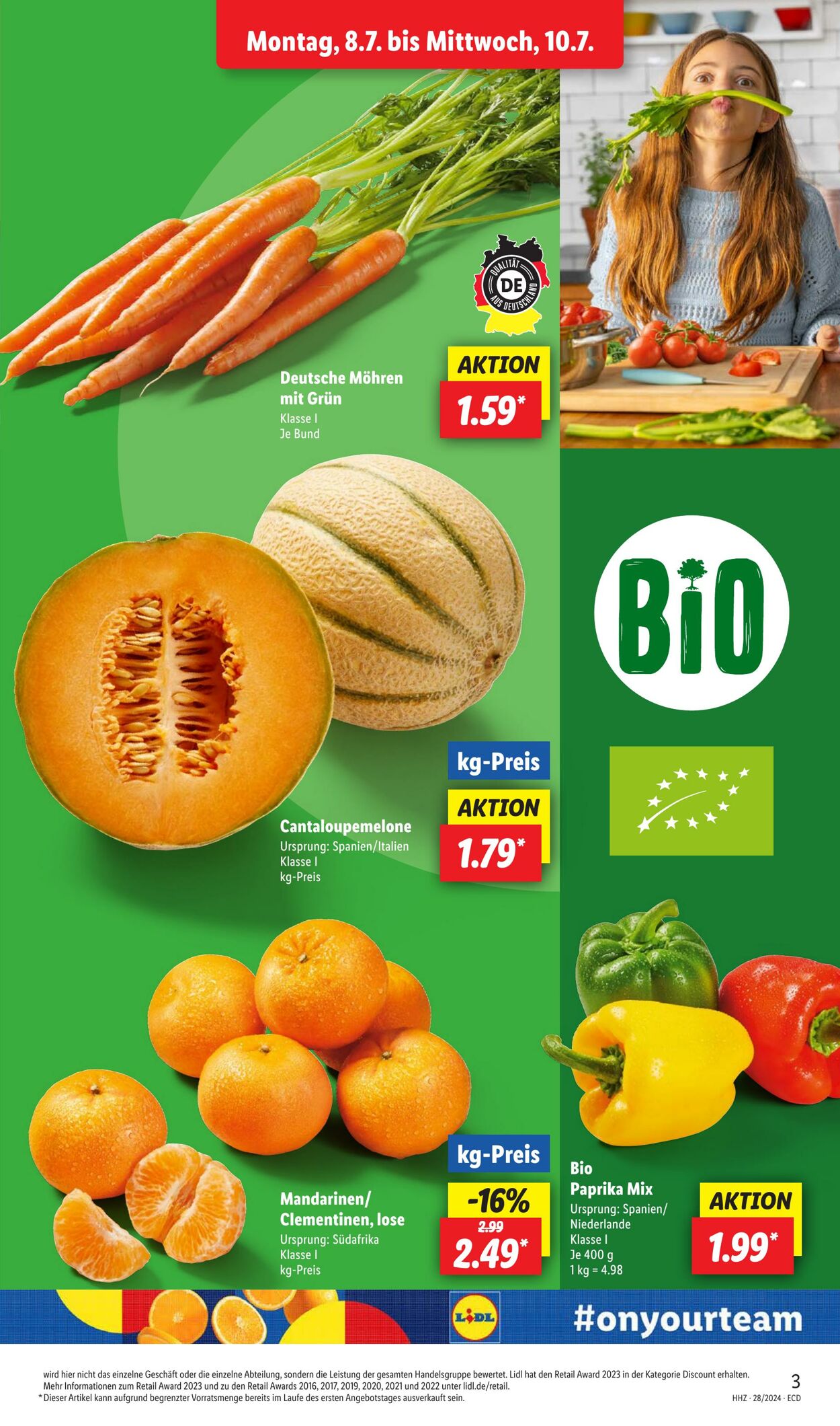 Prospekt Lidl 08.07.2024 - 13.07.2024