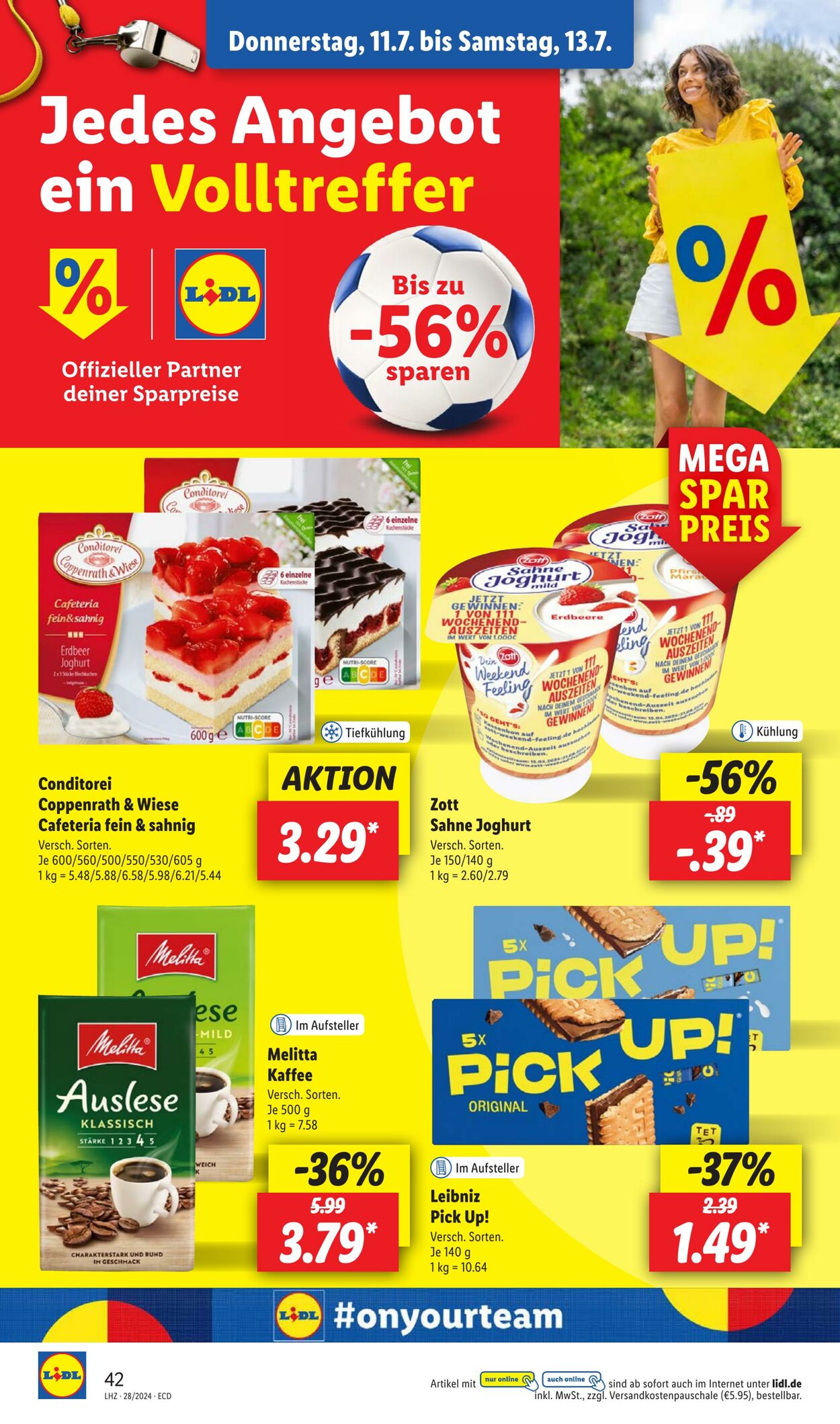 Prospekt Lidl 08.07.2024 - 13.07.2024