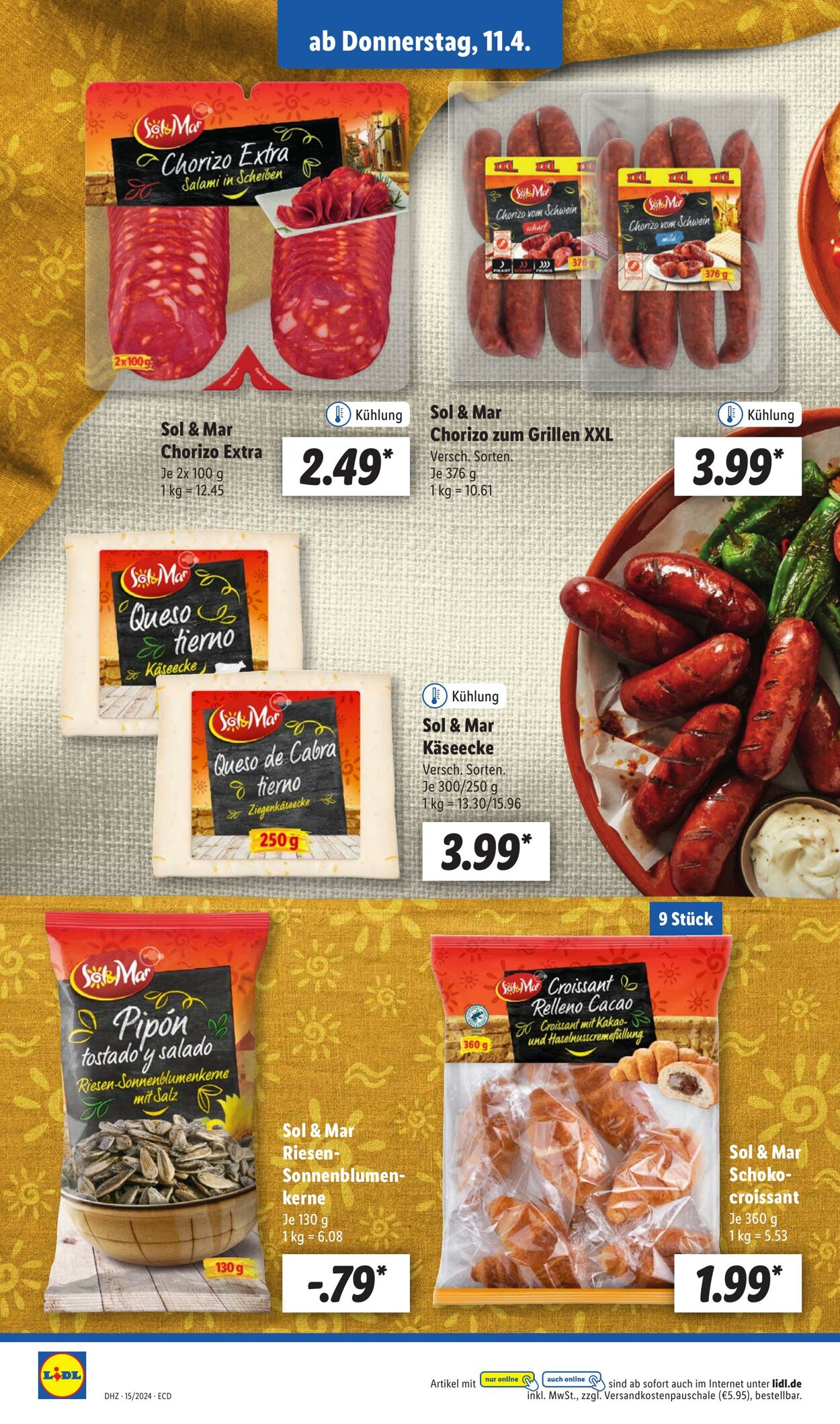 Prospekt Lidl 08.04.2024 - 13.04.2024