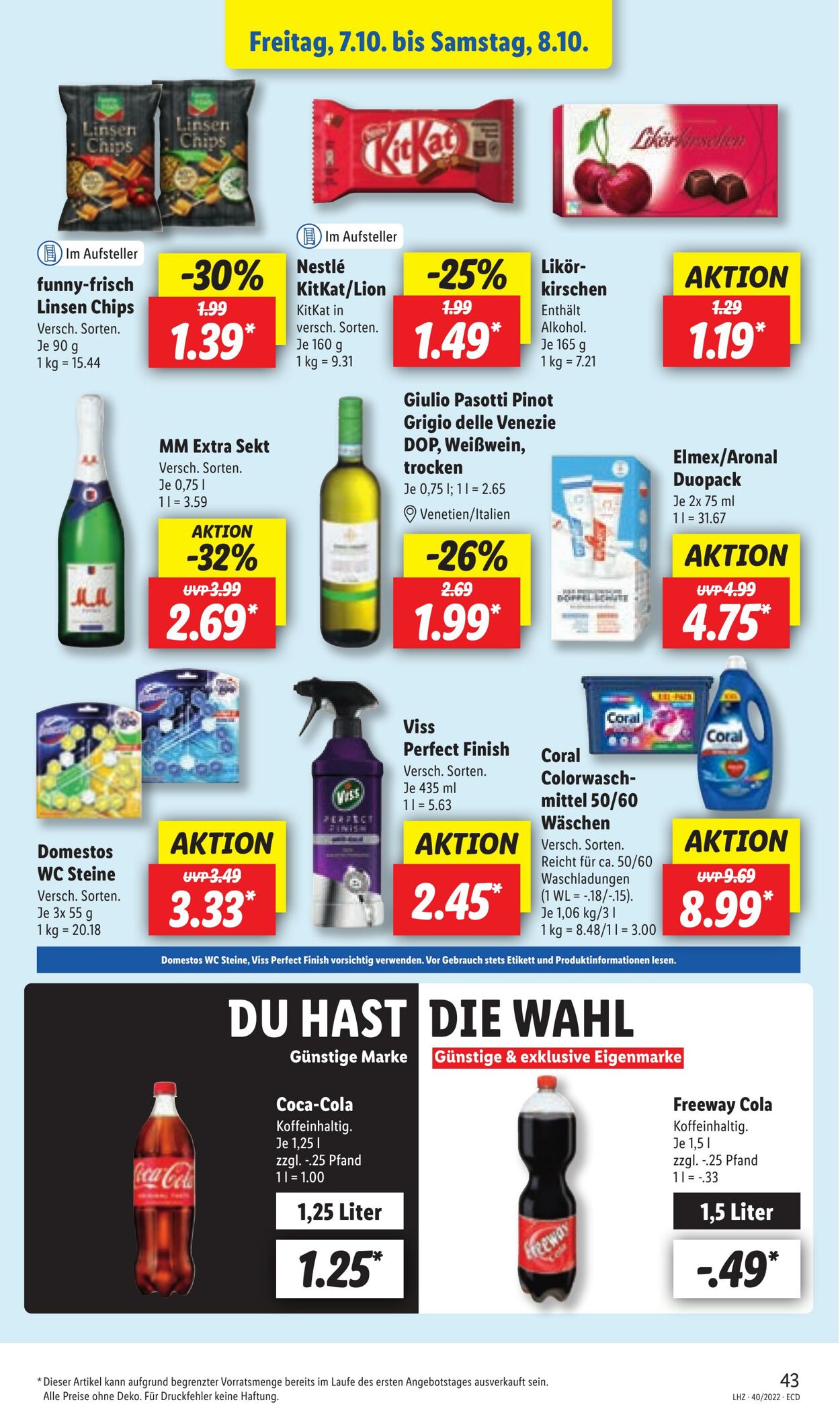 Prospekt Lidl 04.10.2022 - 08.10.2022