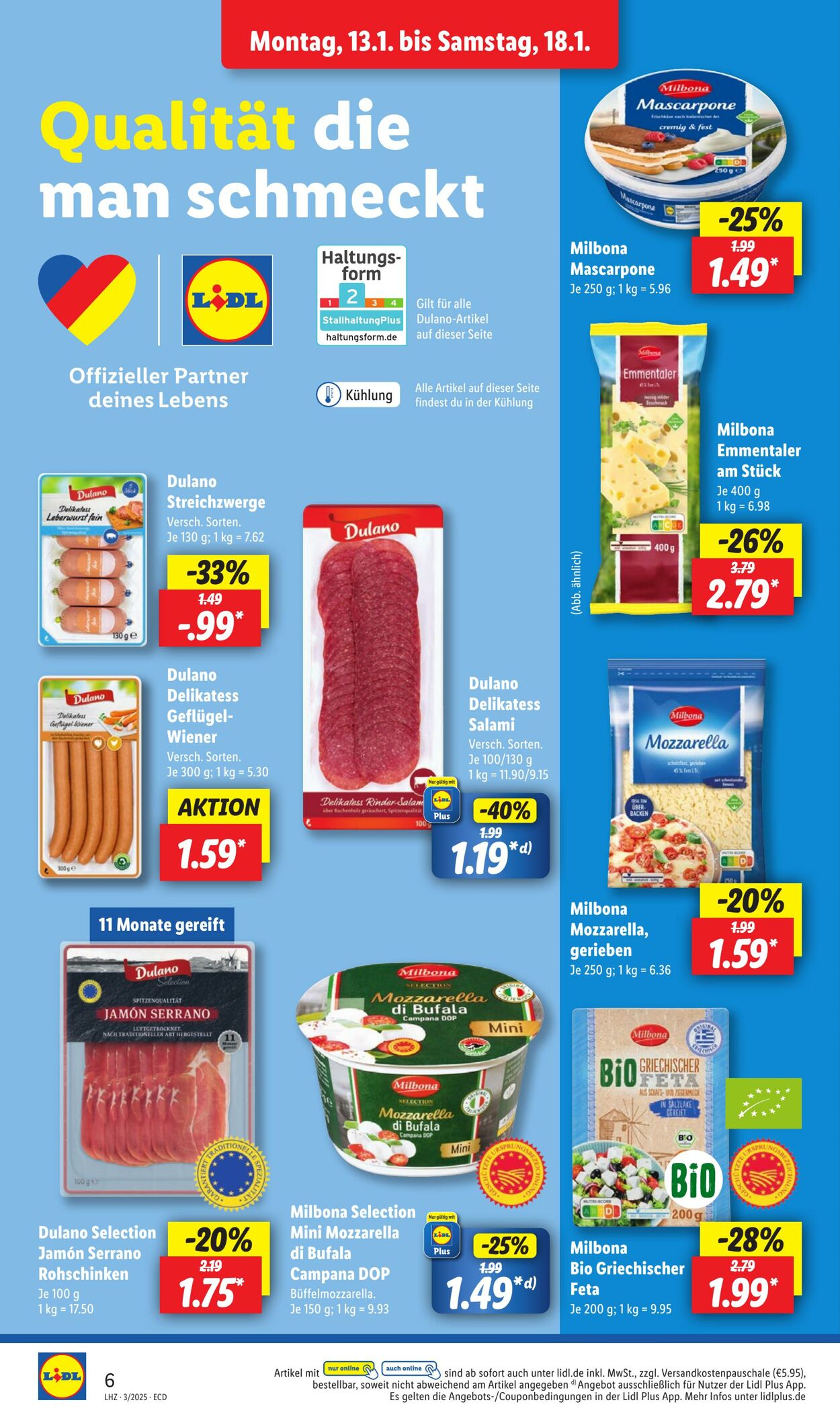 Prospekt Lidl 13.01.2025 - 19.01.2025