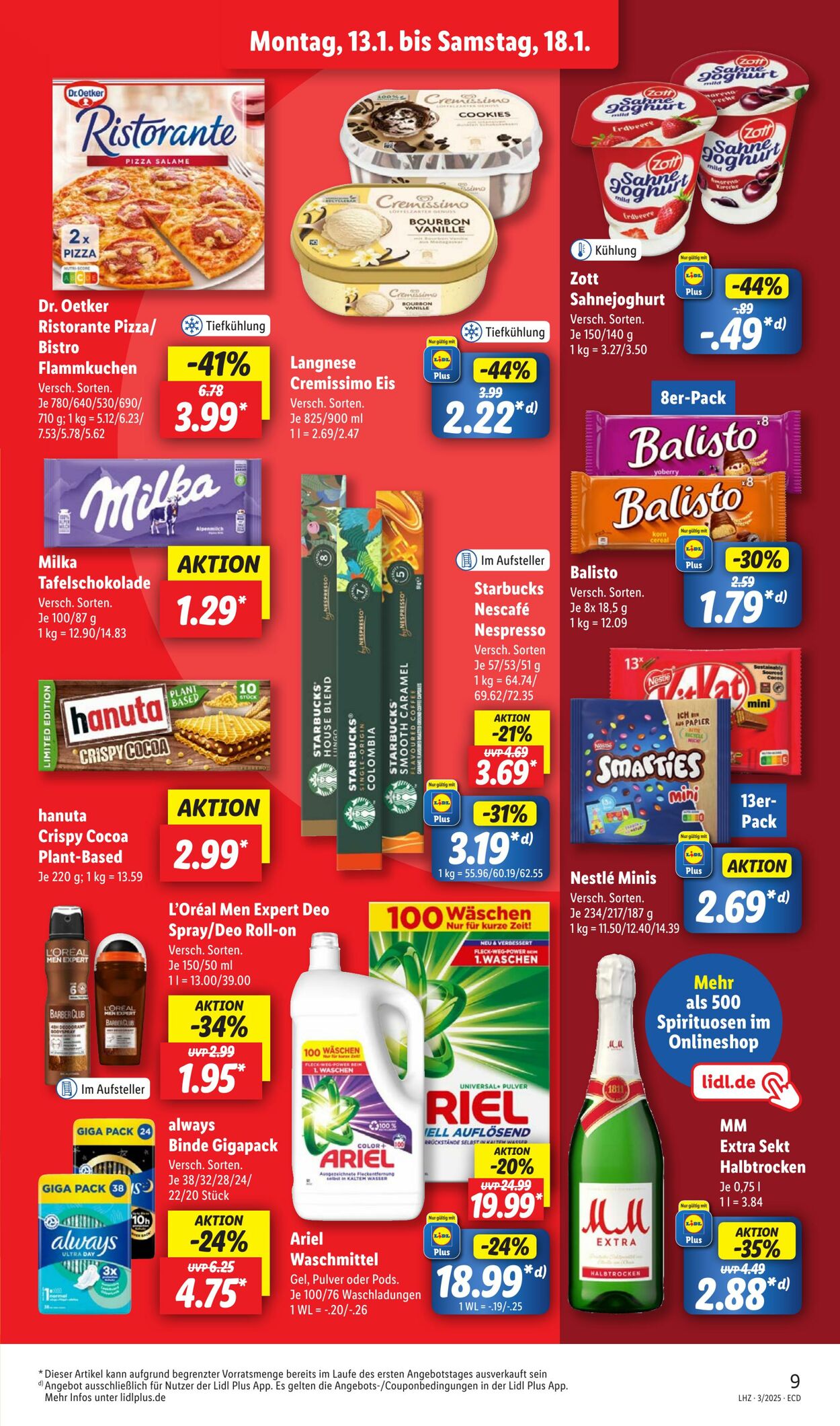 Prospekt Lidl 13.01.2025 - 19.01.2025