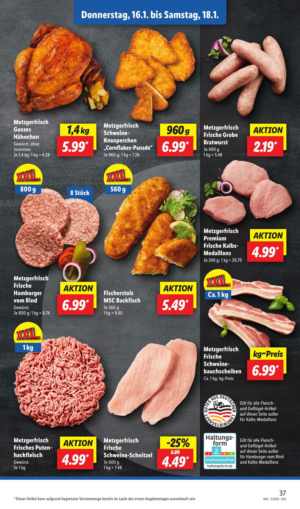 Prospekt Lidl 13.01.2025 - 19.01.2025