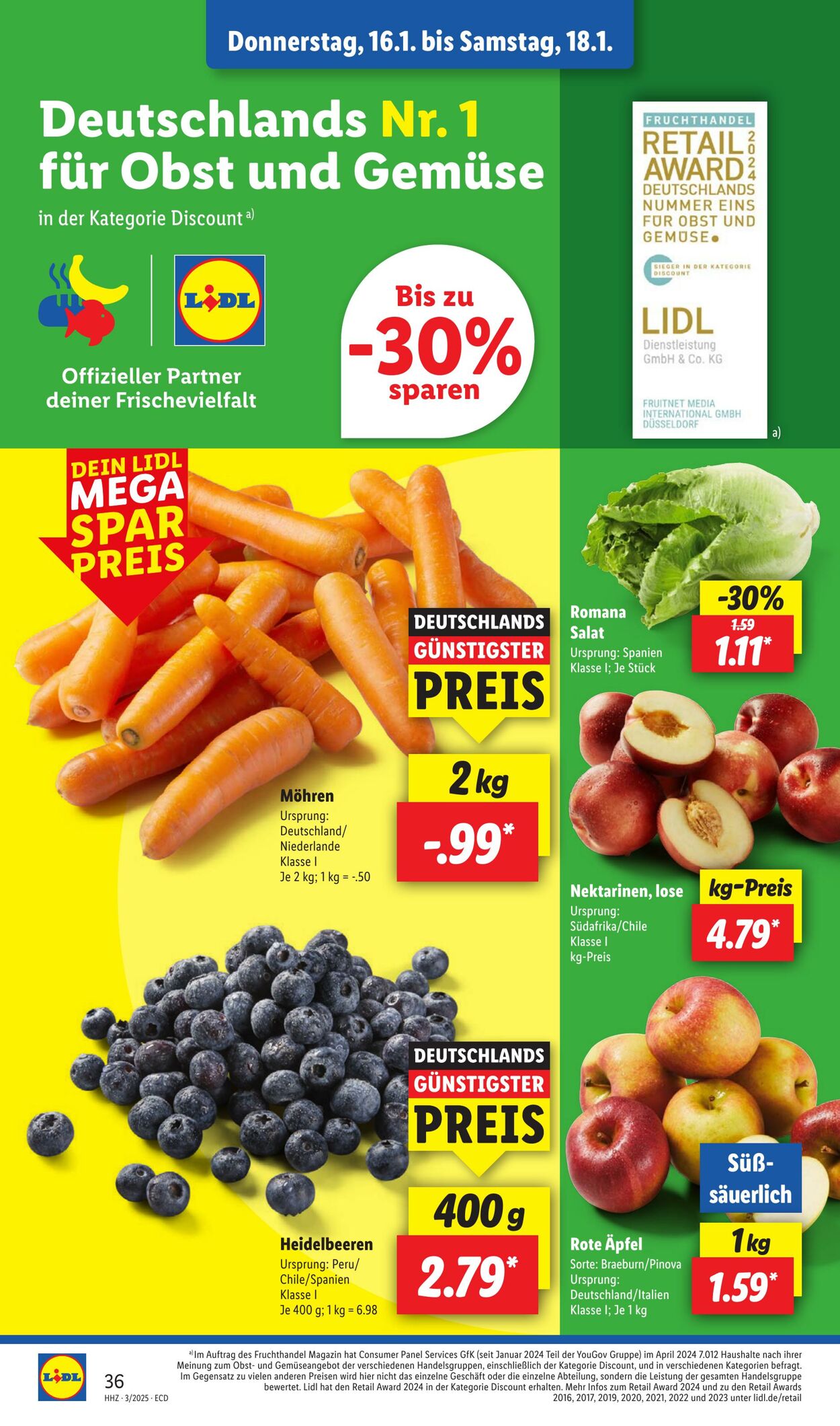 Prospekt Lidl 13.01.2025 - 19.01.2025